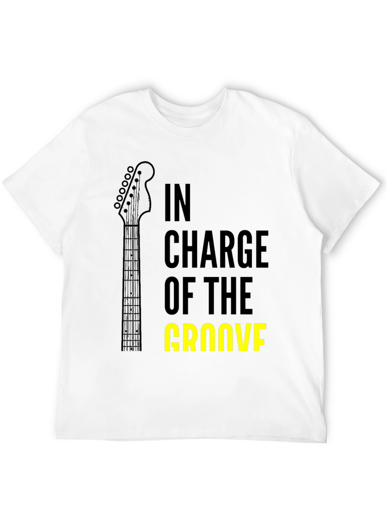 In Charge Of The Groove Guitar T-Shirt