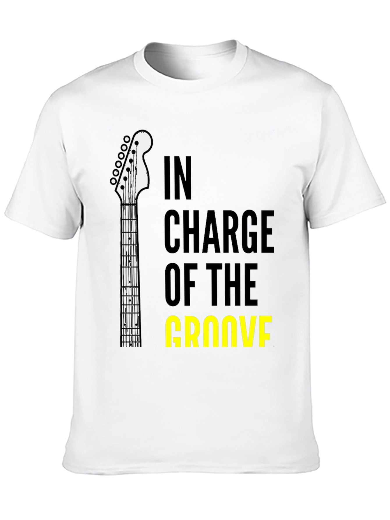 In Charge Of The Groove Guitar T-Shirt