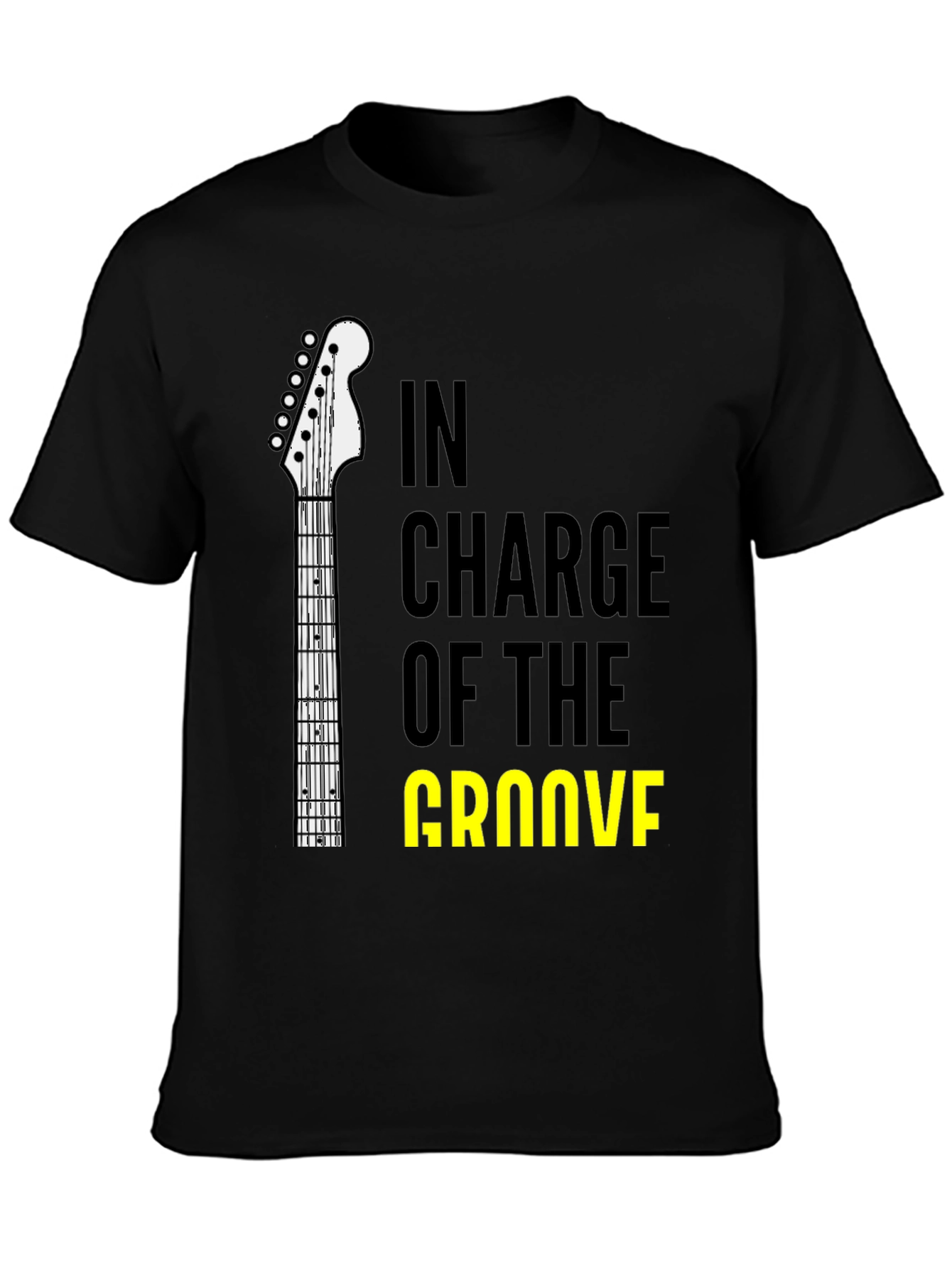 In Charge Of The Groove Guitar T-Shirt