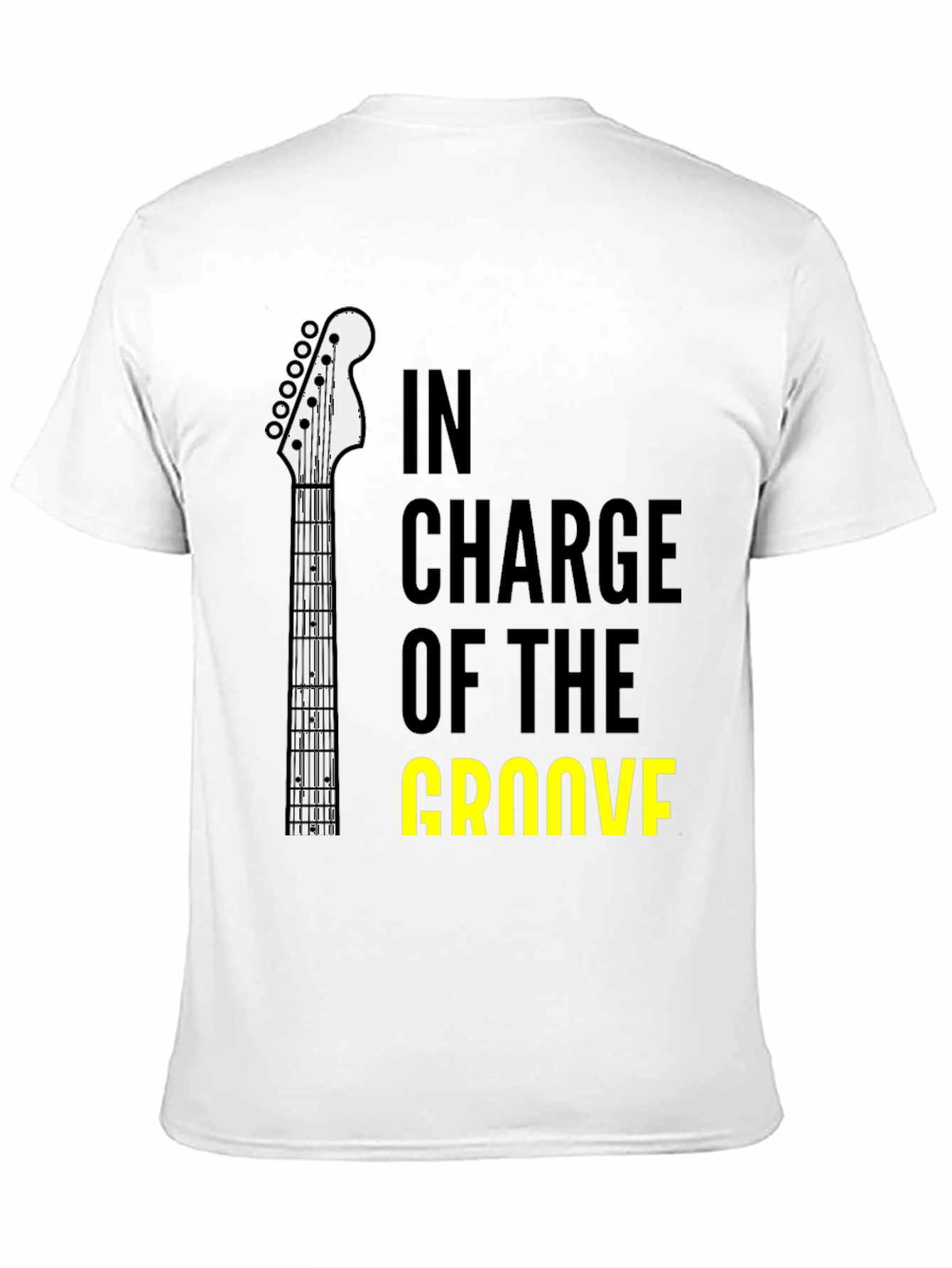 In Charge Of The Groove Guitar T-Shirt