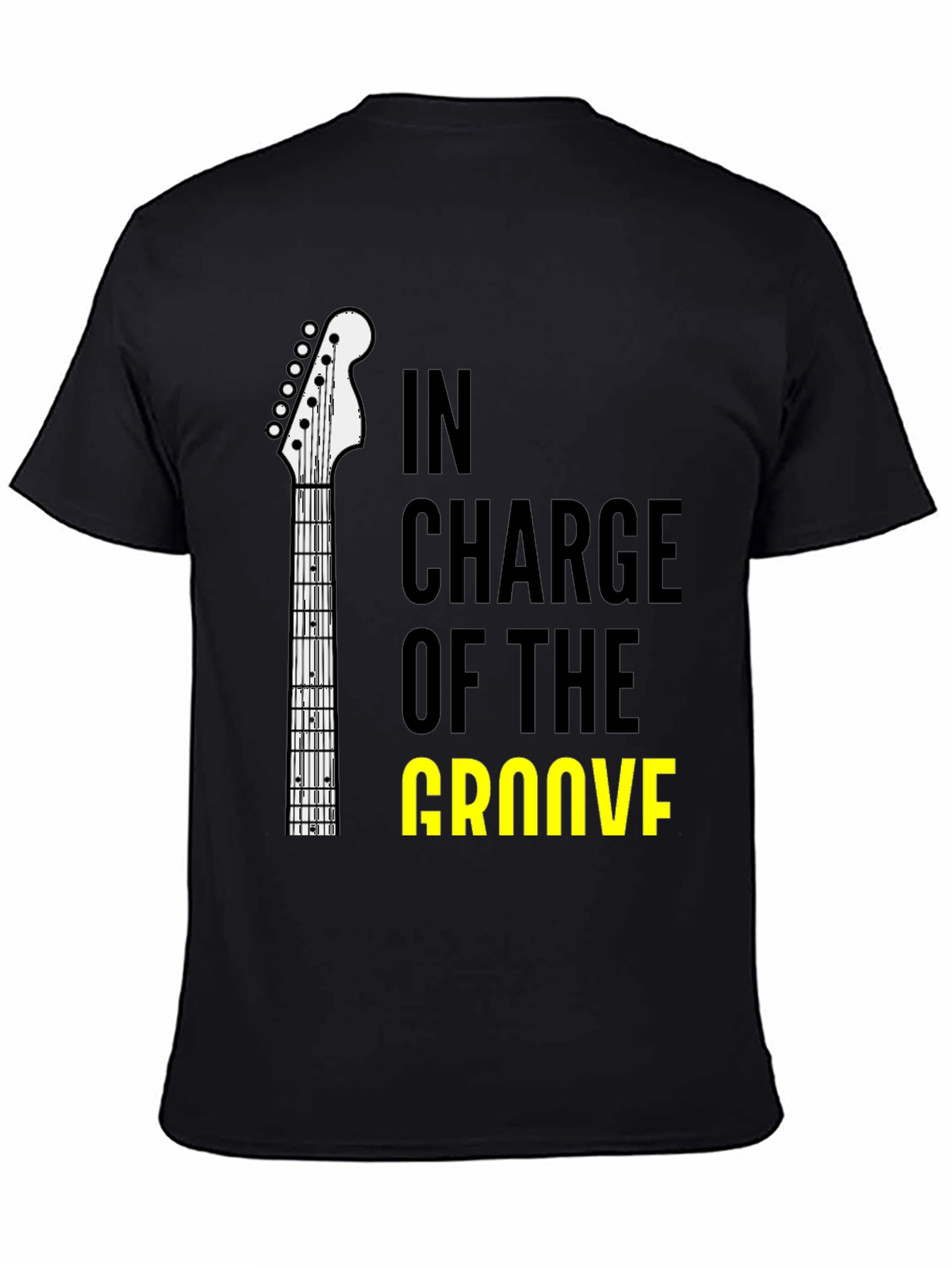 In Charge Of The Groove Guitar T-Shirt