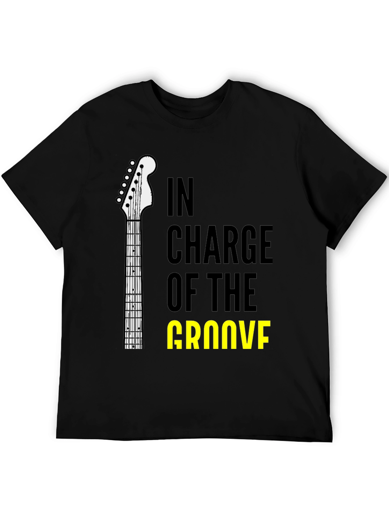 In Charge Of The Groove Guitar T-Shirt