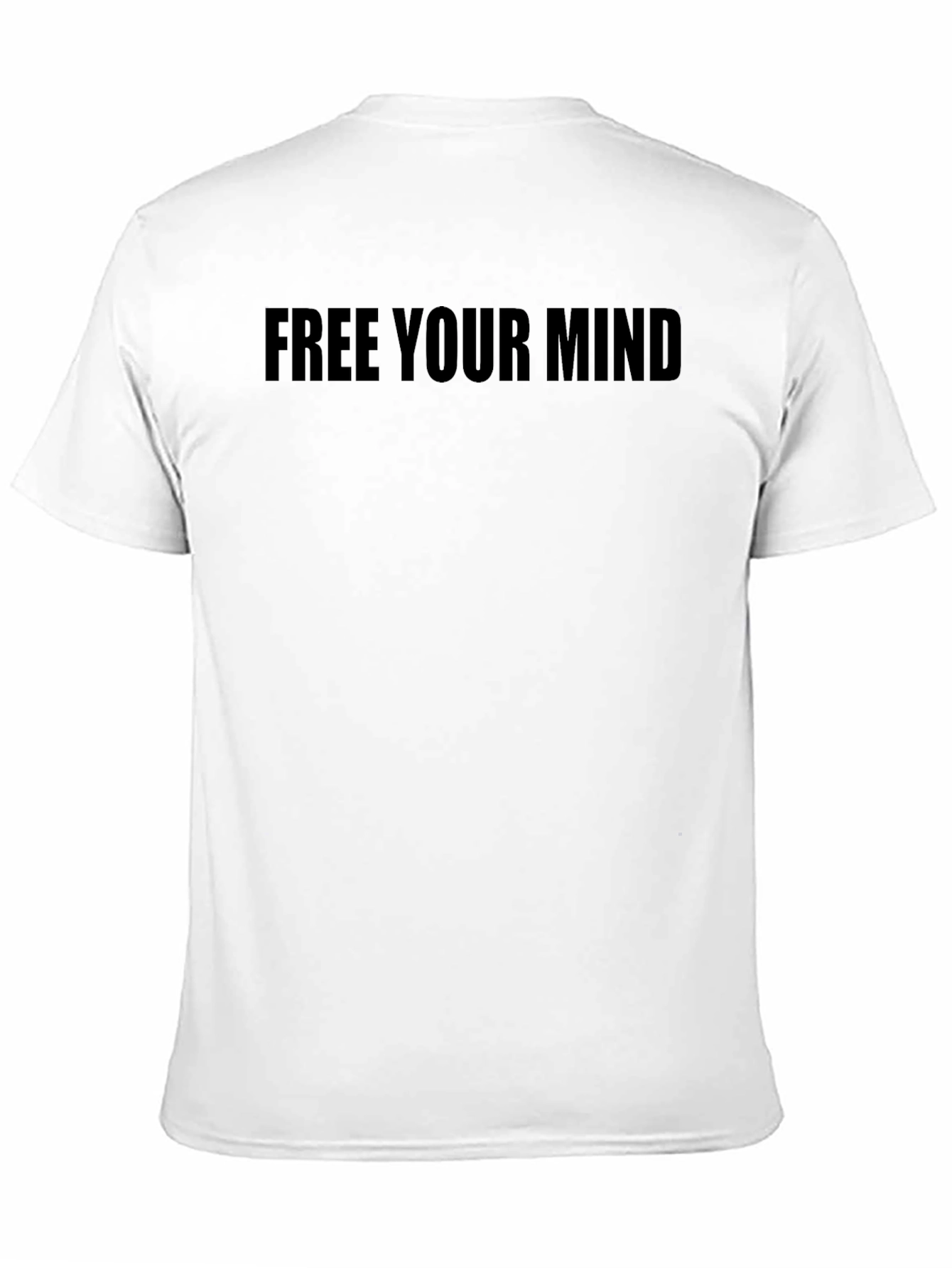 Free Your Mind Black Graphic Tee