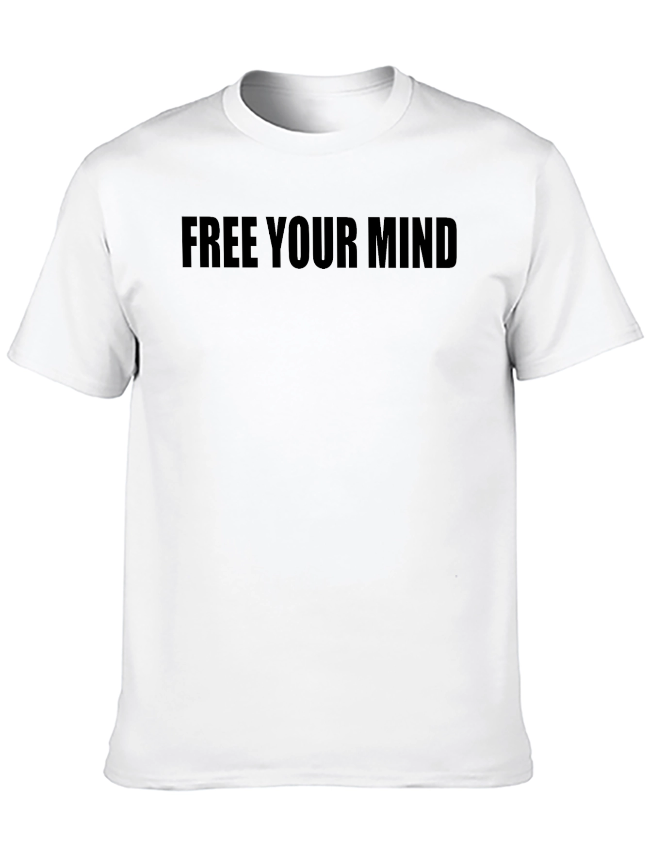 Free Your Mind Black Graphic Tee