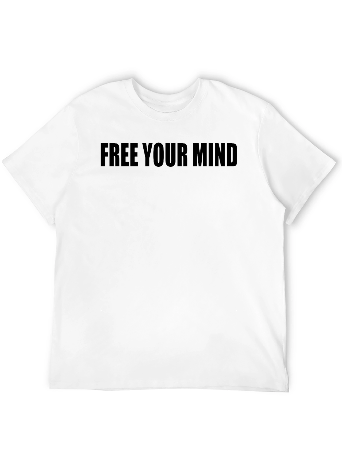 Free Your Mind Black Graphic Tee