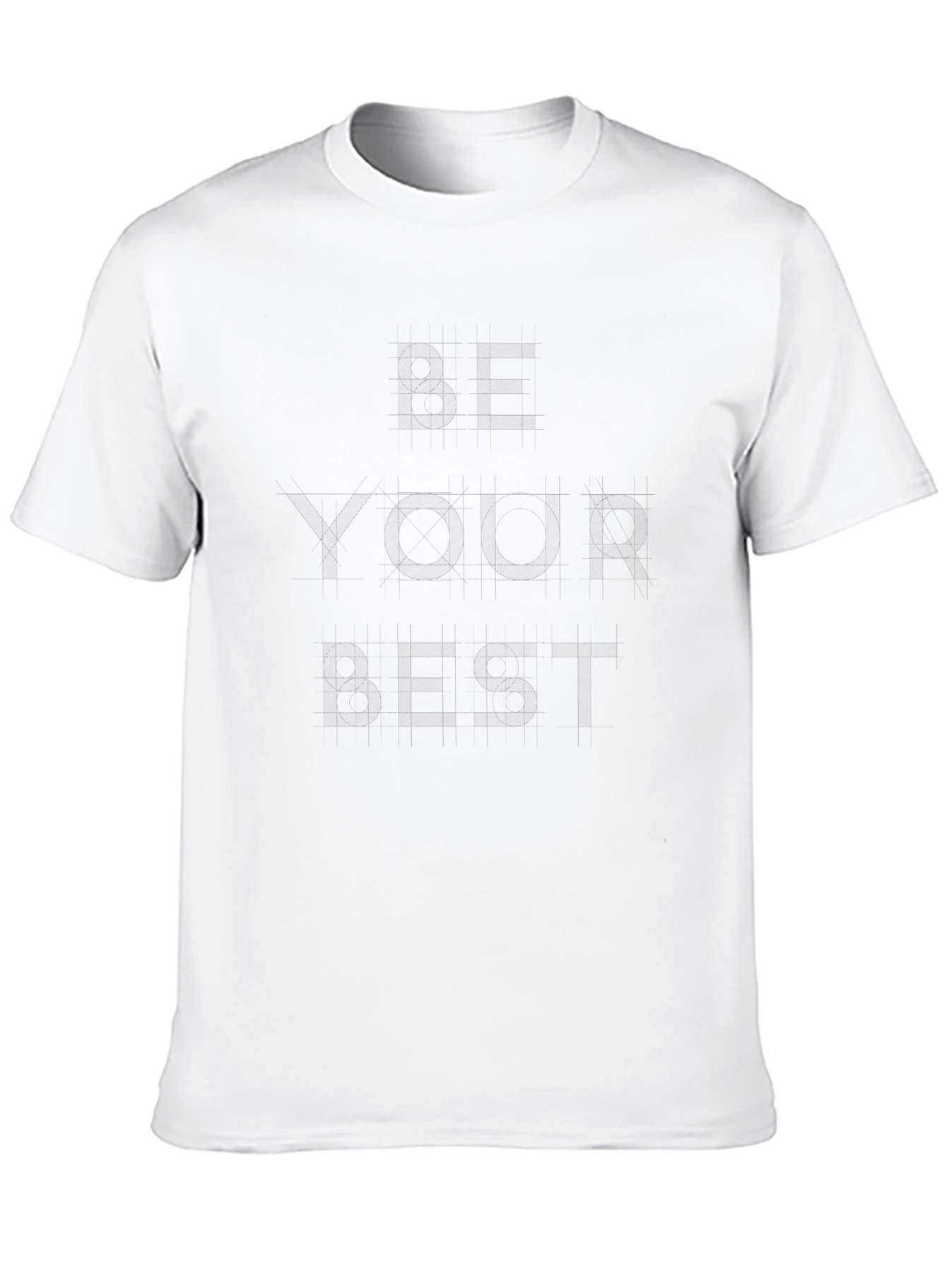 Black Be Yourself Crew Neck T-Shirt