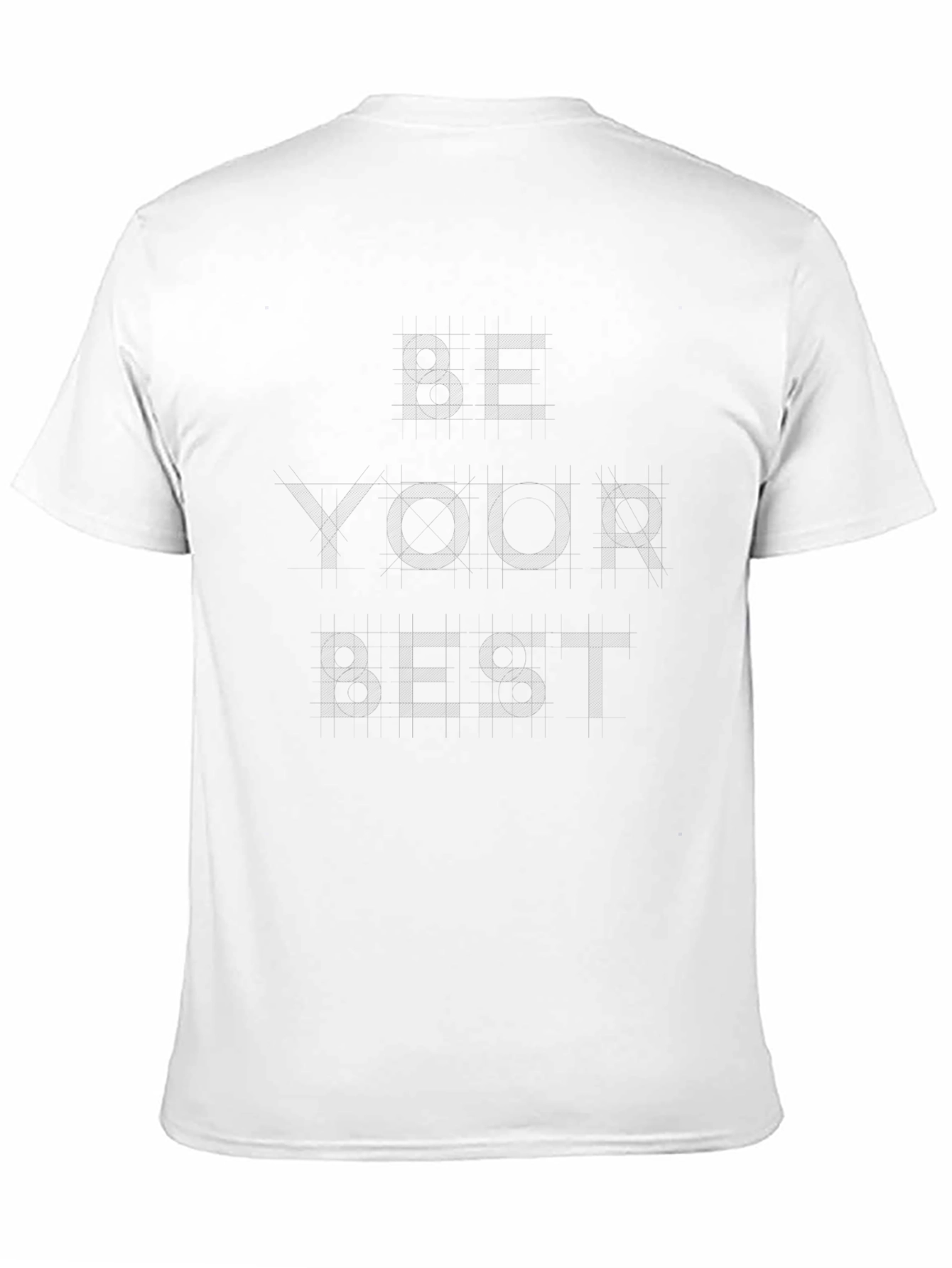 Black Be Yourself Crew Neck T-Shirt