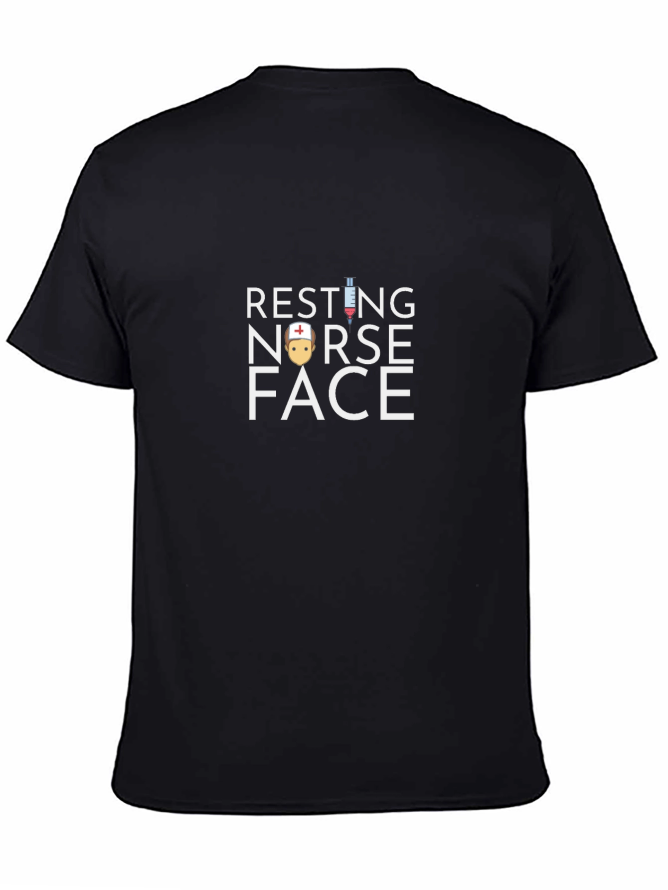 Resting Nurse Face Graphic T-Shirt