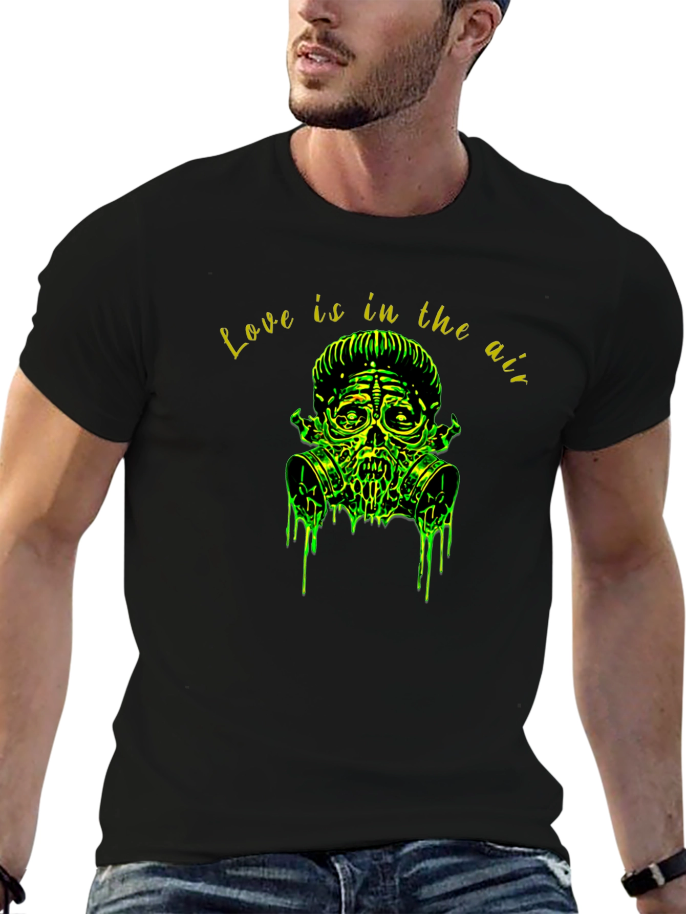 Toxic Love Graphic Tee - Mens Black T-Shirt