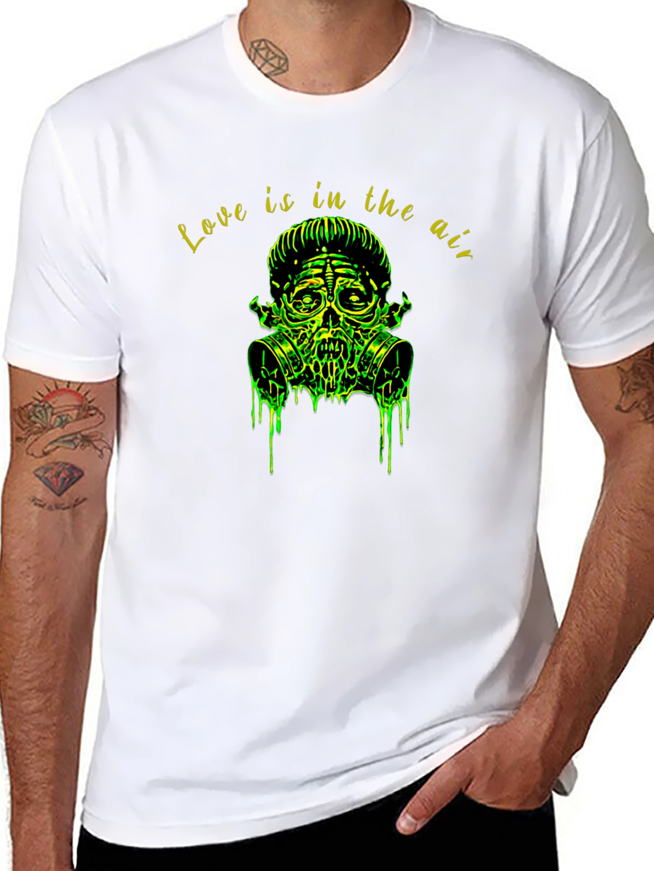 Toxic Love Graphic Tee - Mens Black T-Shirt