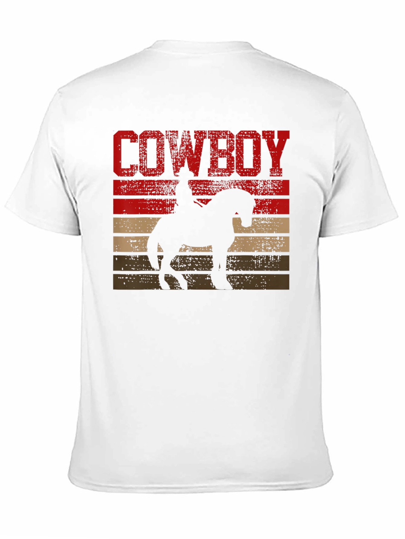 Cowboy Sunset Graphic Tee - Black