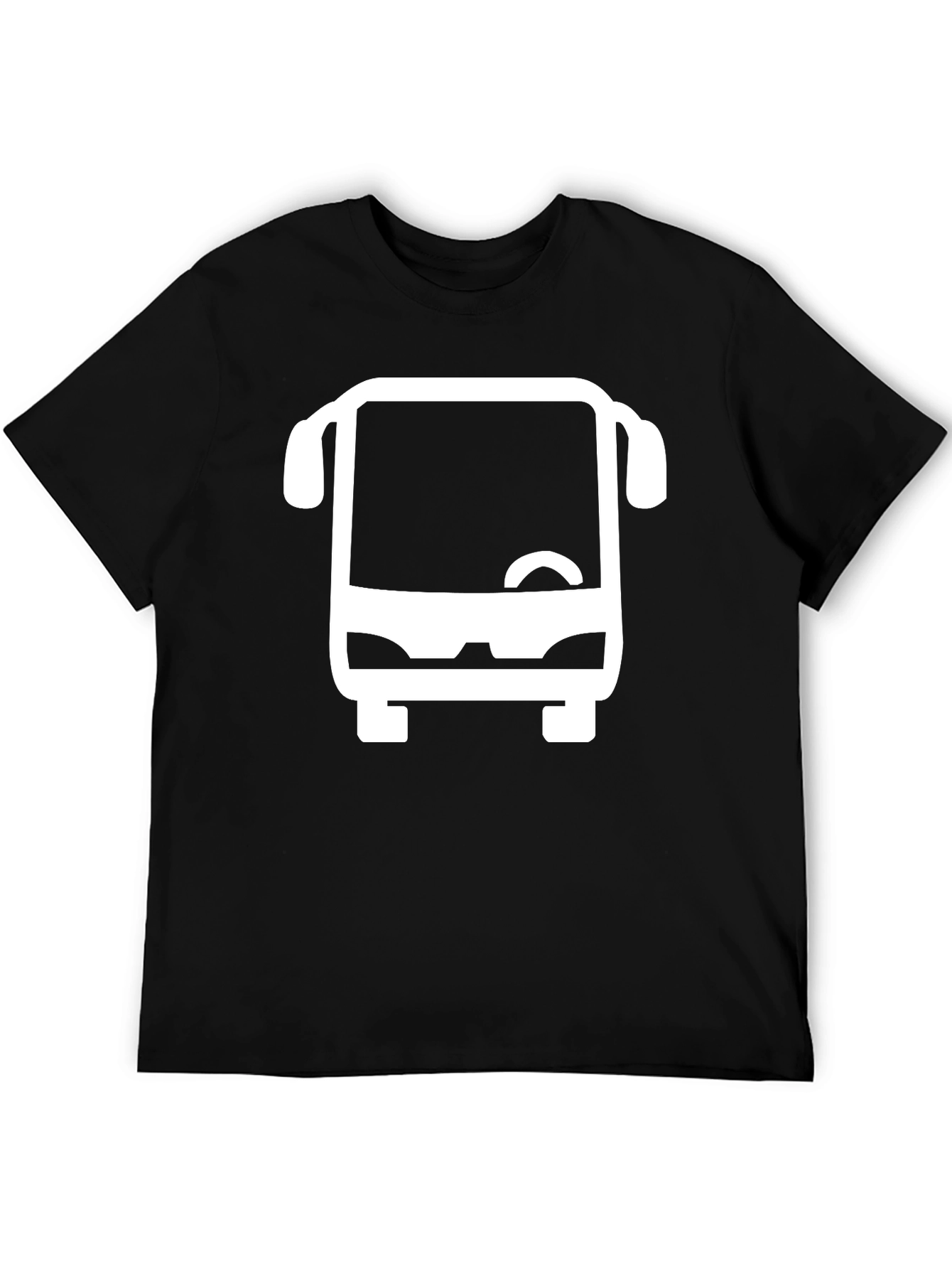 Bus Graphic Black T-Shirt