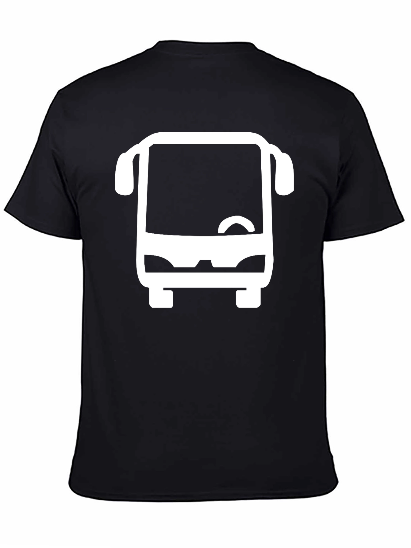 Bus Graphic Black T-Shirt