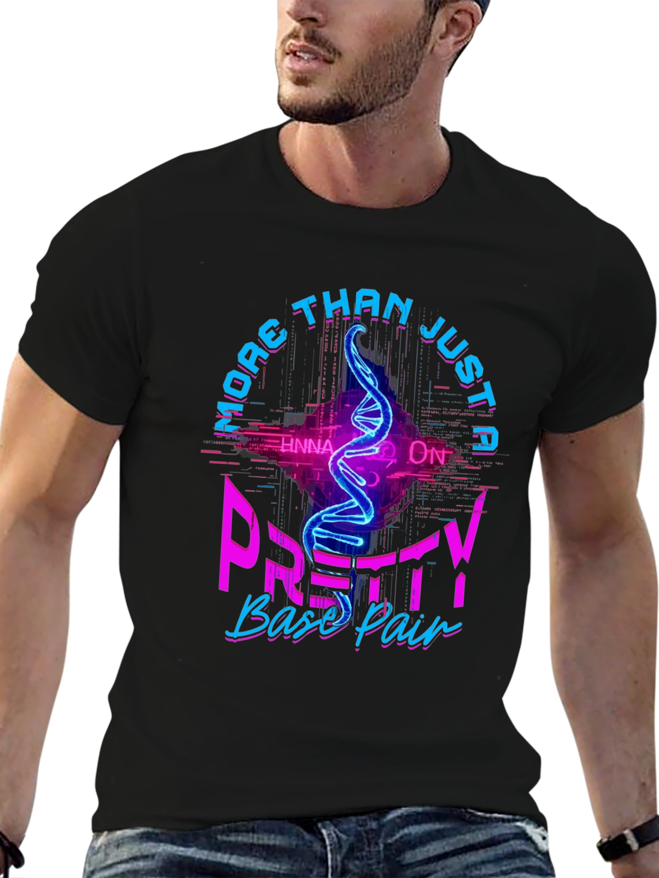 DNA Pretty Base Pair Graphic T-Shirt