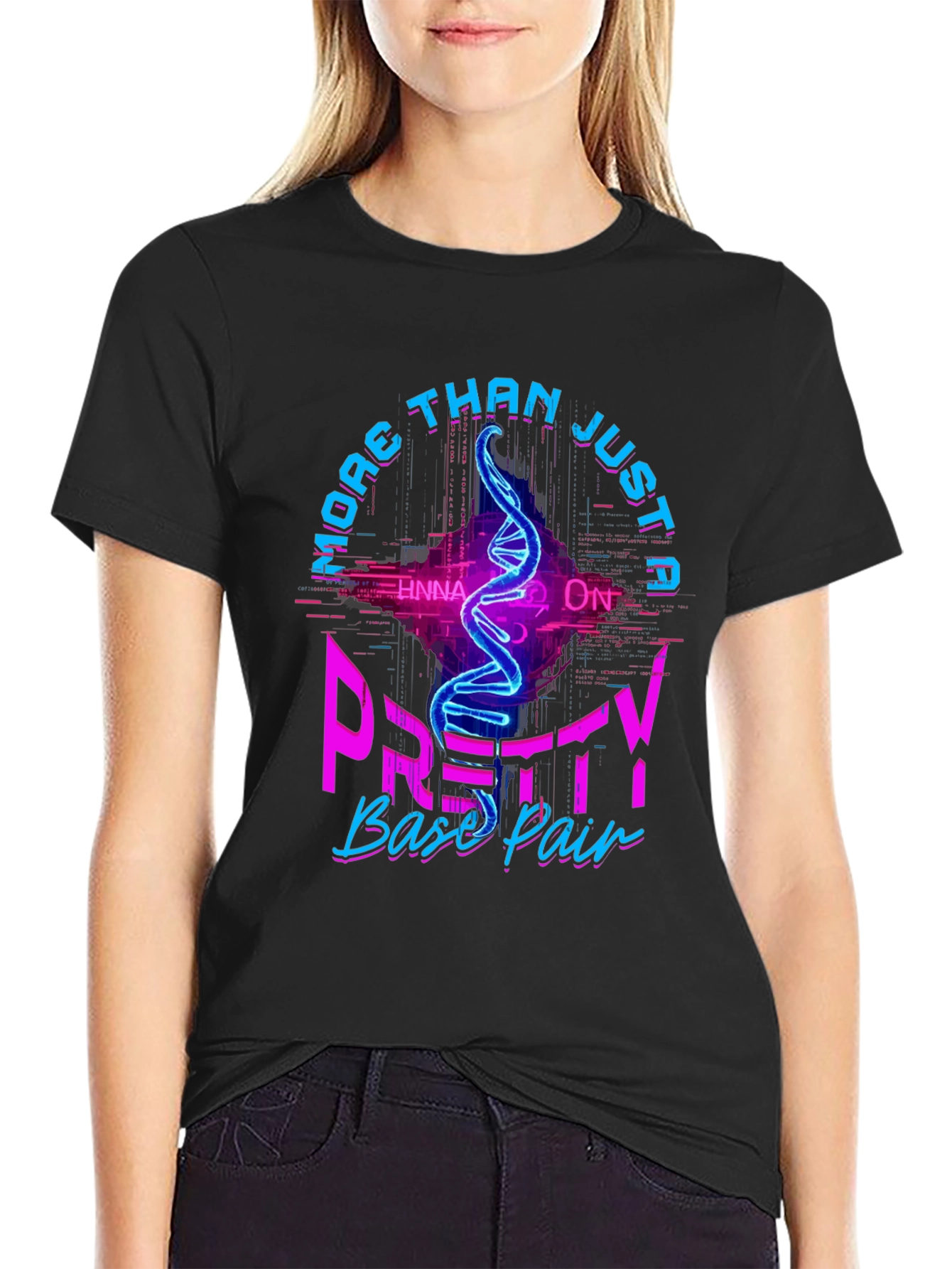 DNA Pretty Base Pair Graphic T-Shirt