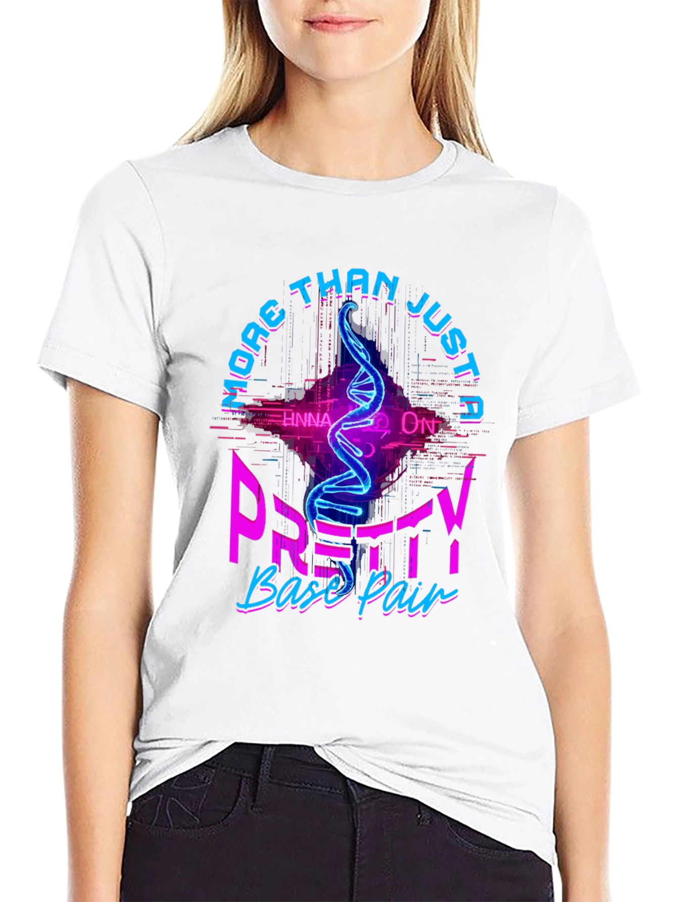 DNA Pretty Base Pair Graphic T-Shirt
