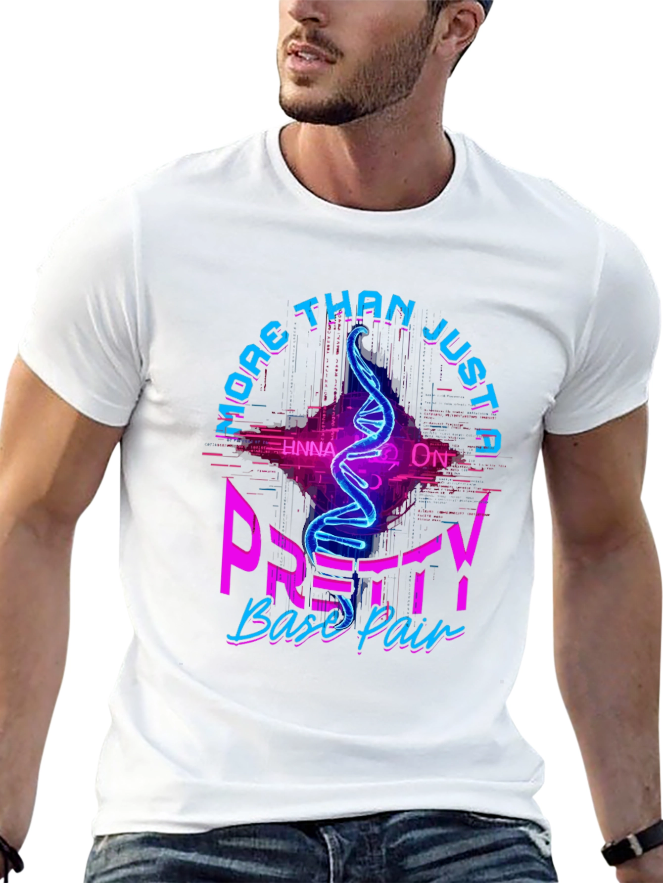 DNA Pretty Base Pair Graphic T-Shirt