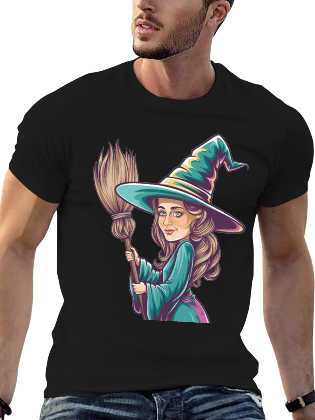 Witch Graphic T-Shirt: Bewitching Style