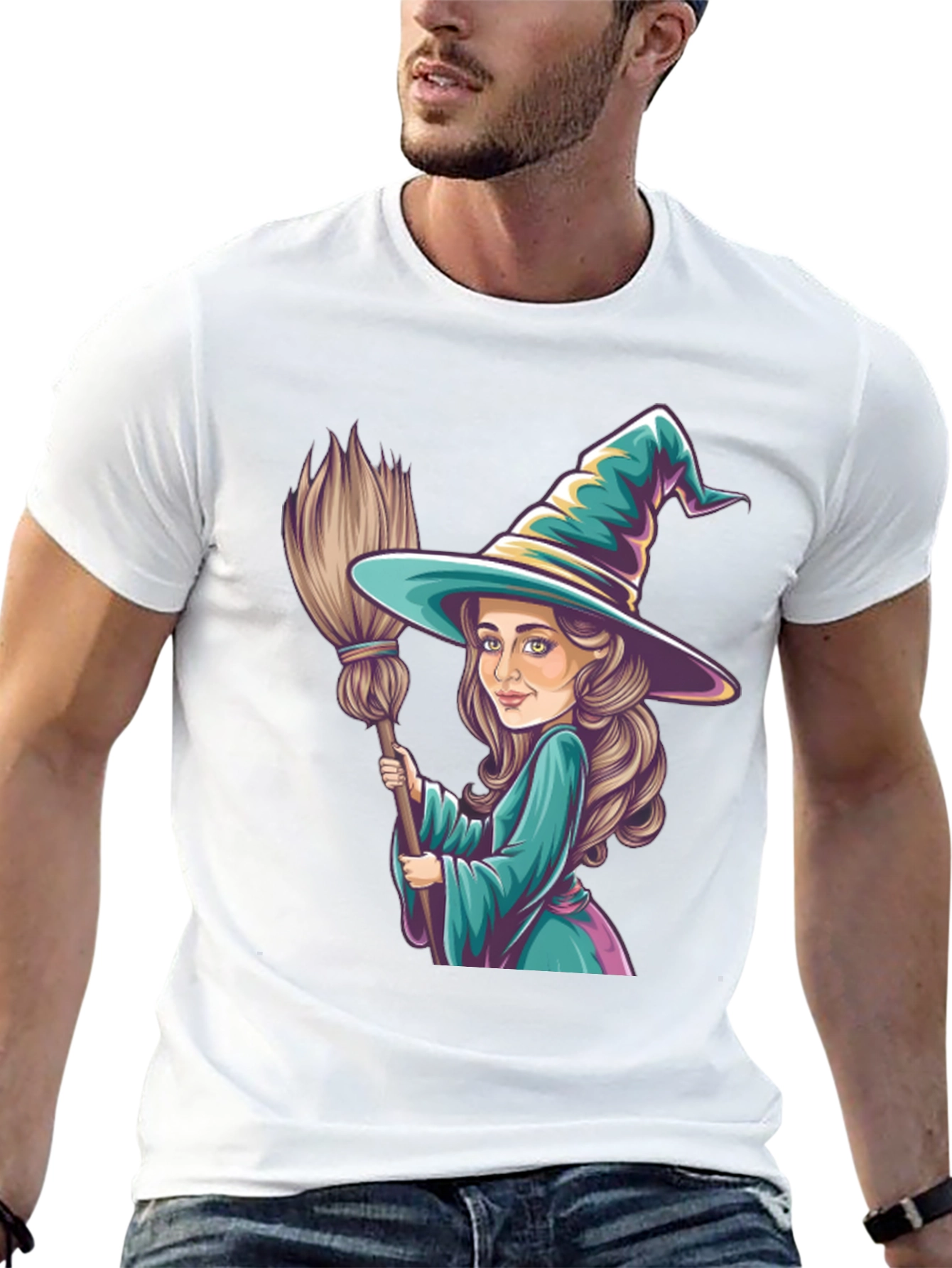 Witch Graphic T-Shirt: Bewitching Style