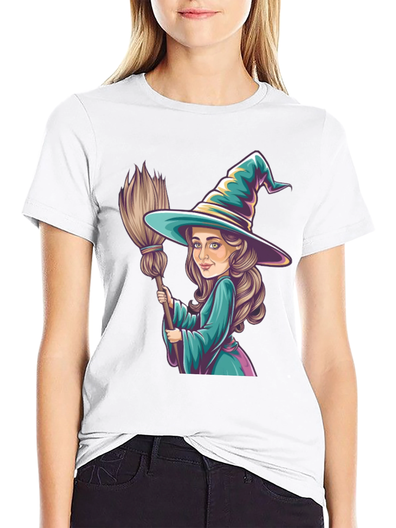 Witch Graphic T-Shirt: Bewitching Style