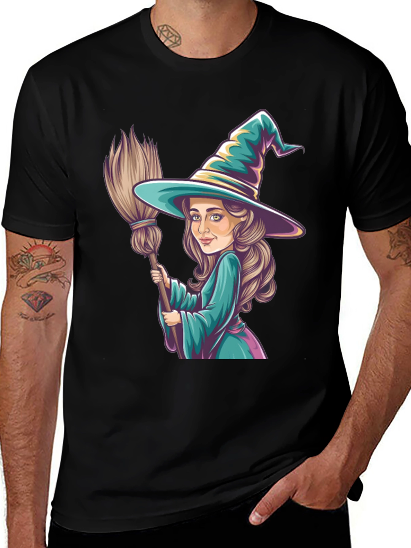 Witch Graphic T-Shirt: Bewitching Style