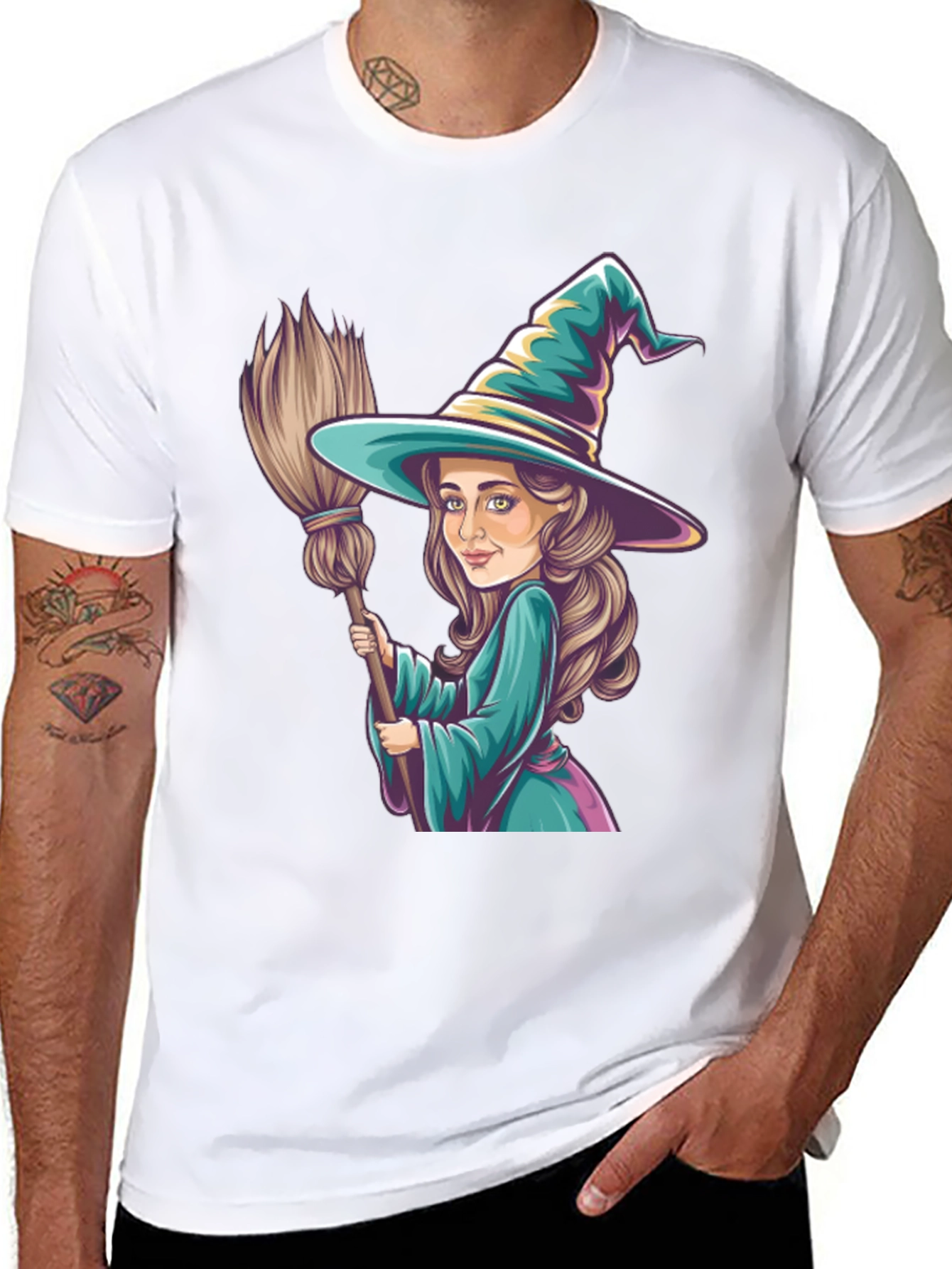 Witch Graphic T-Shirt: Bewitching Style
