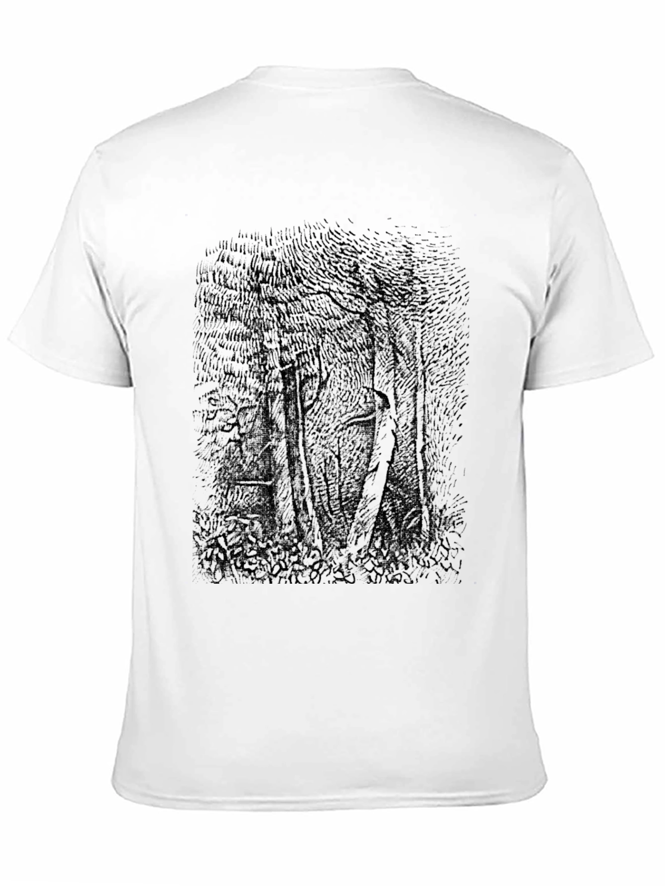 Dark Forest Graphic Tee - Unisex Black T-Shirt