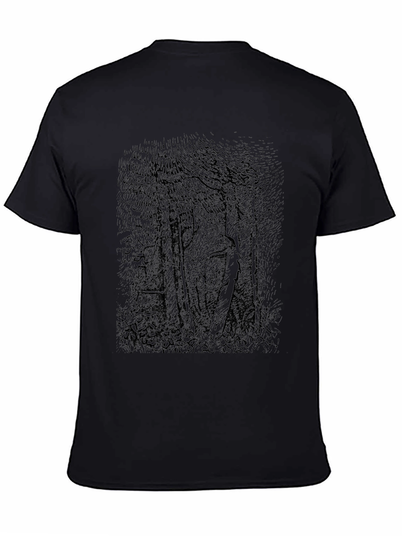 Dark Forest Graphic Tee - Unisex Black T-Shirt