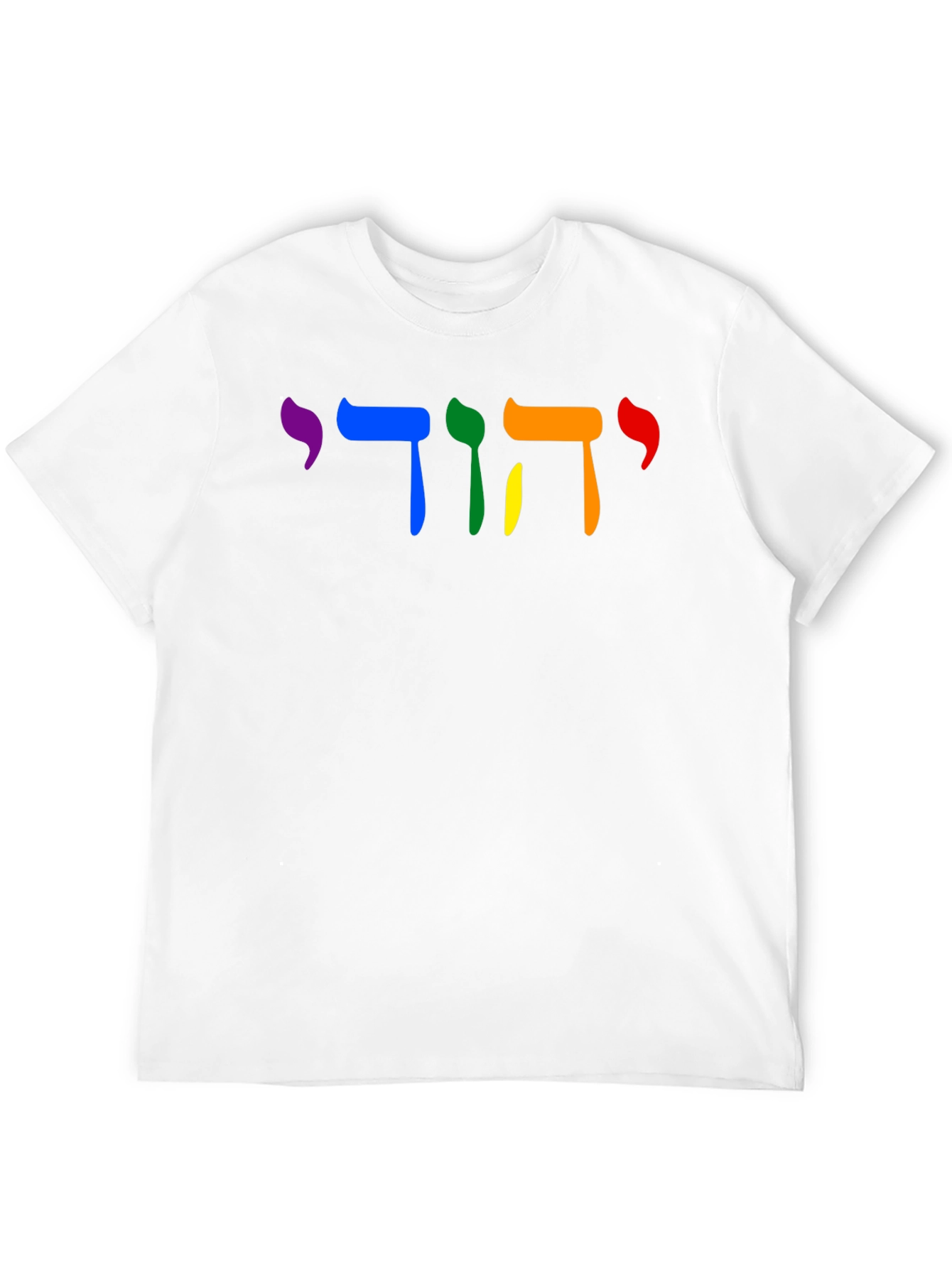 Rainbow Jewish Pride T-Shirt
