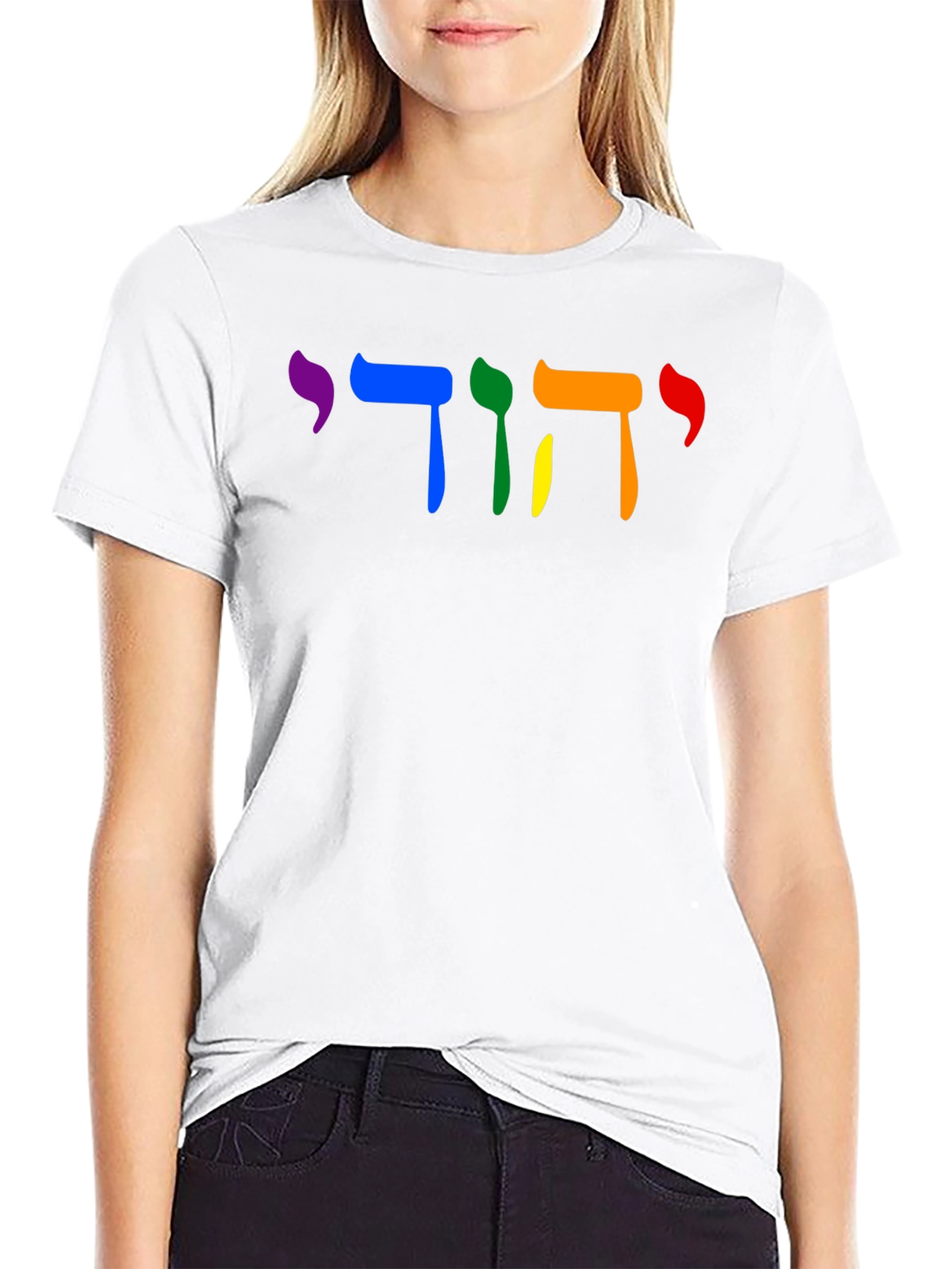 Rainbow Jewish Pride T-Shirt