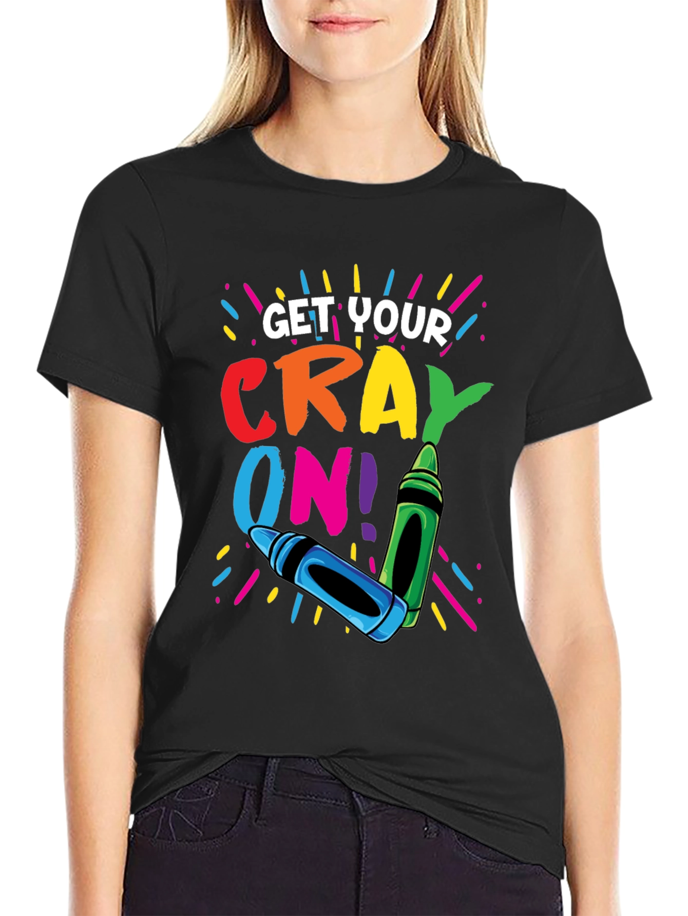 Get Your Crayon On! Graphic T-Shirt