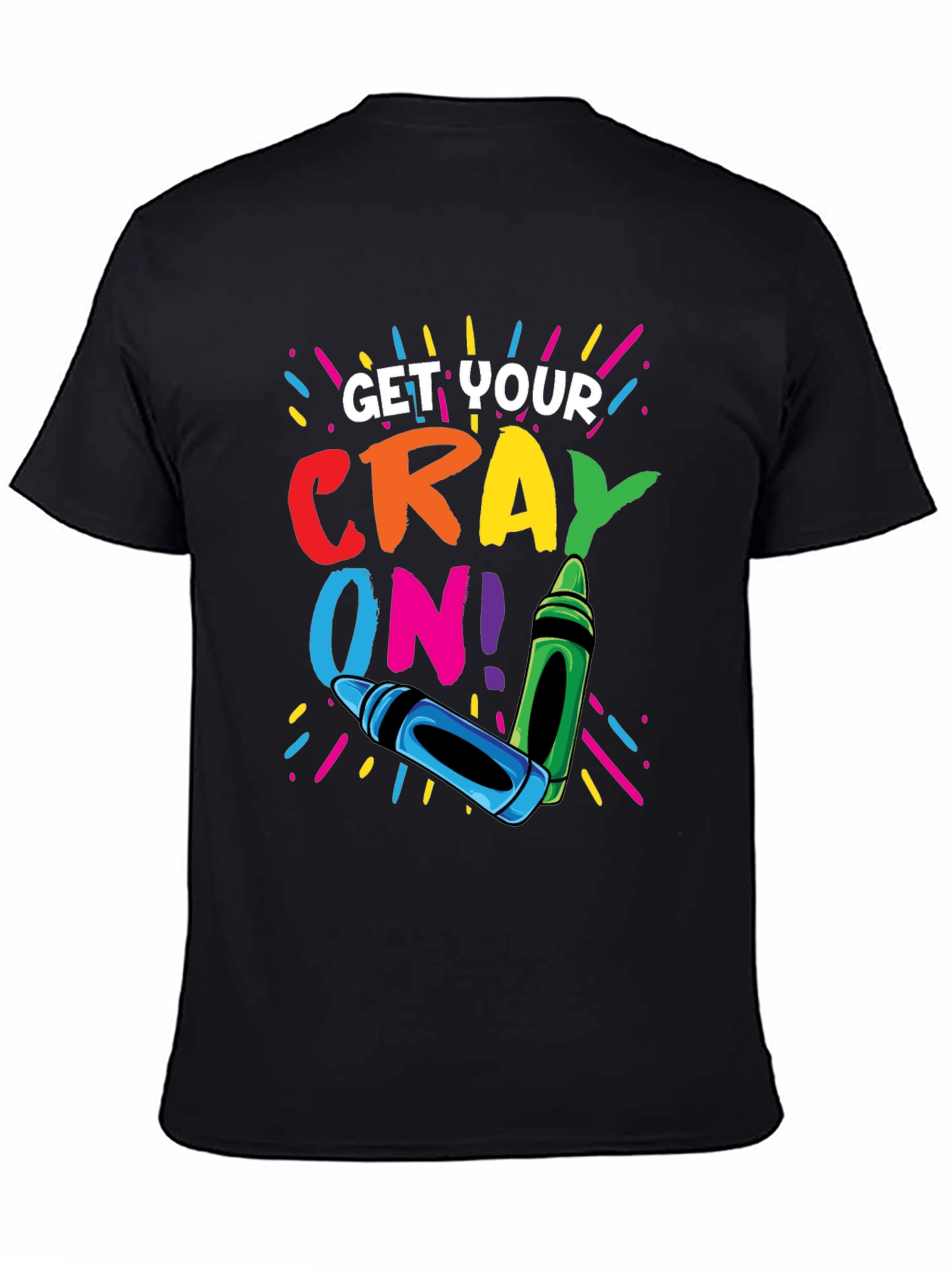 Get Your Crayon On! Graphic T-Shirt