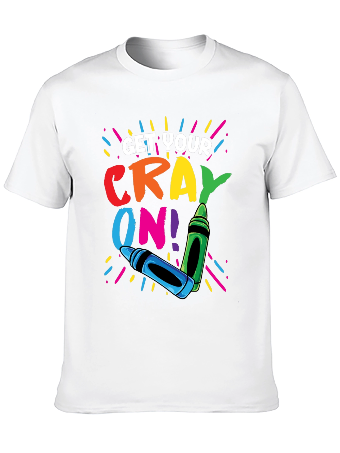 Get Your Crayon On! Graphic T-Shirt