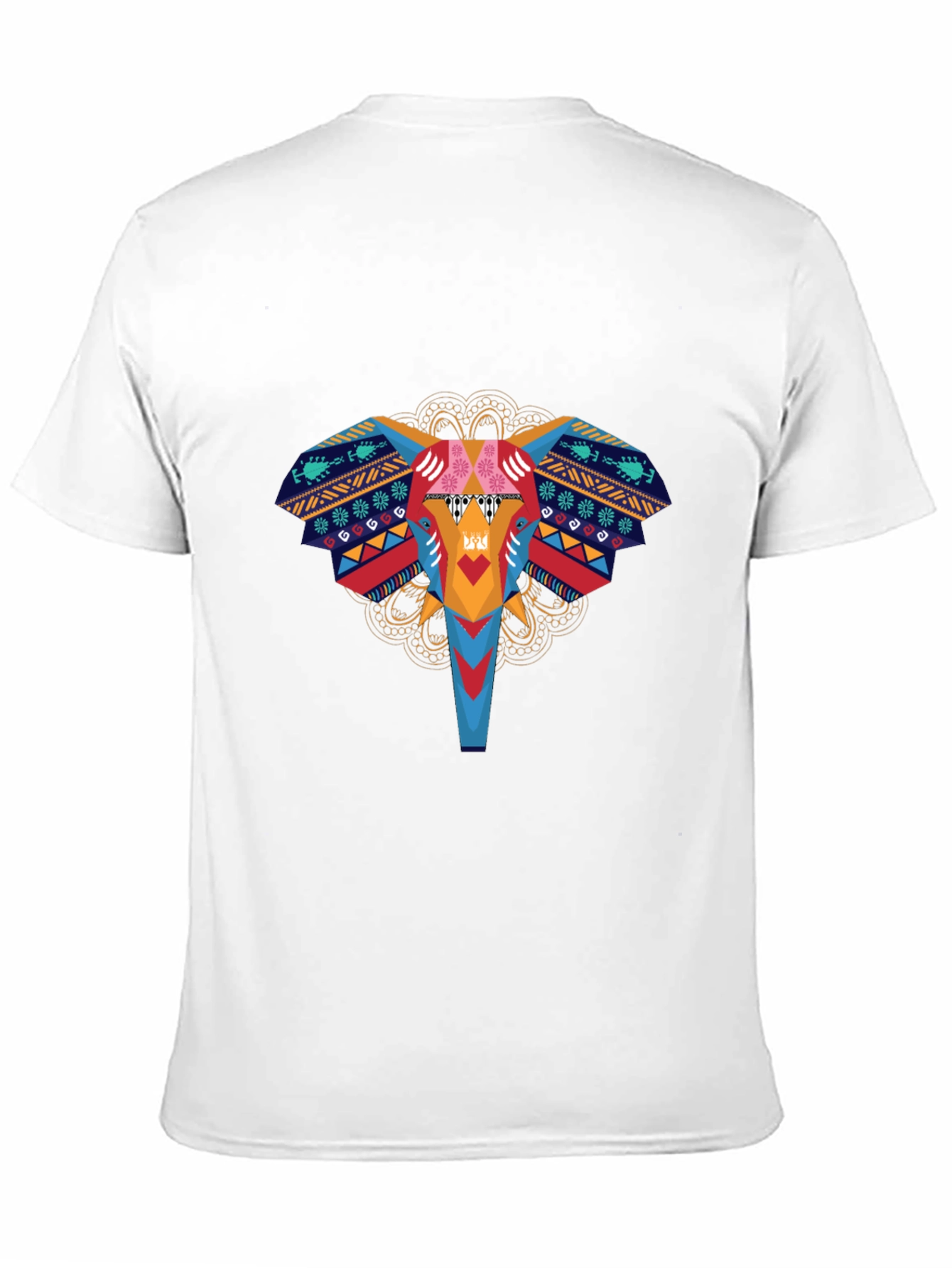 Elephant Graphic Print T-Shirt