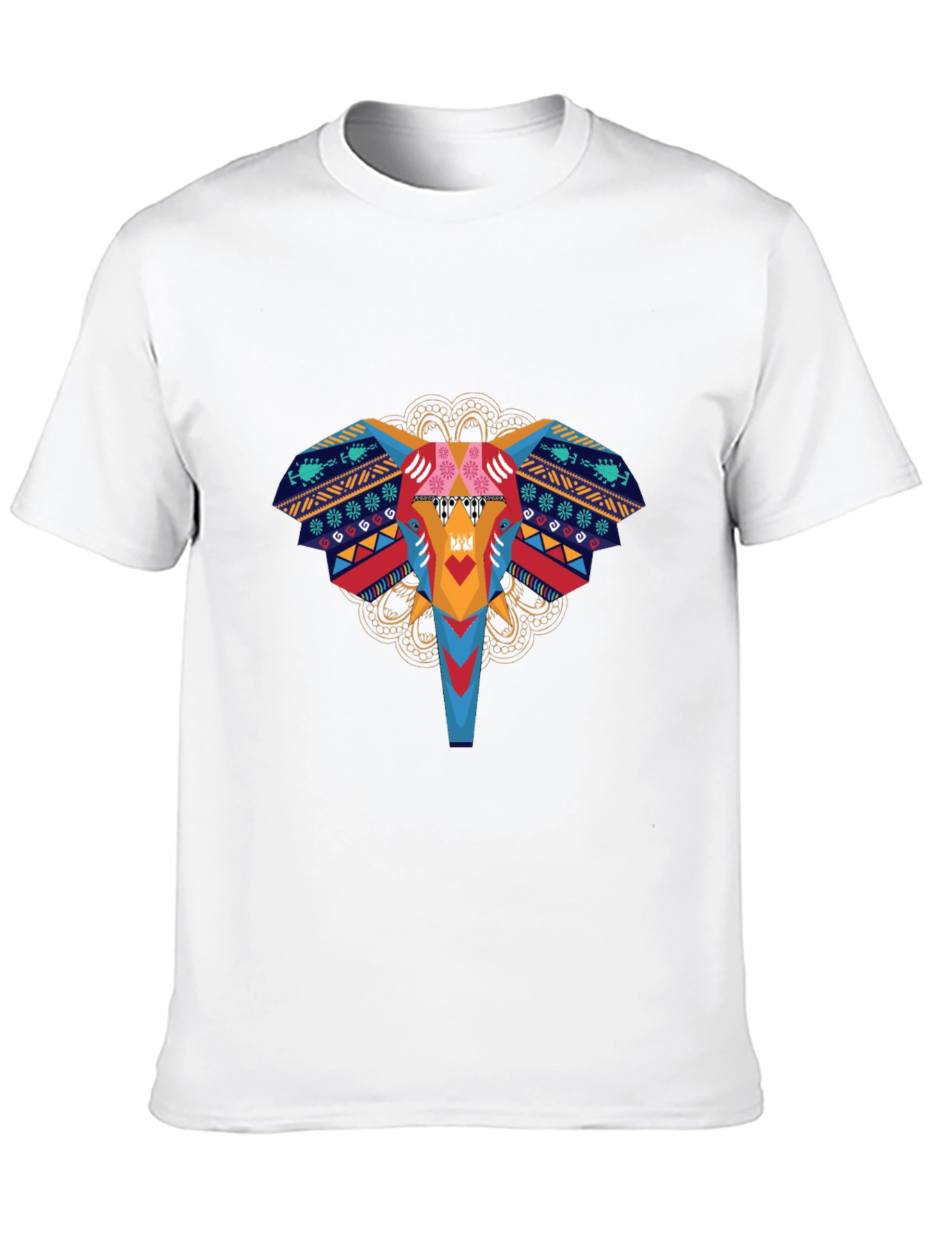 Elephant Graphic Print T-Shirt