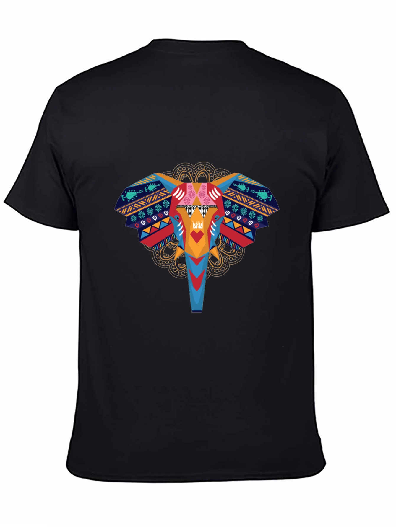 Elephant Graphic Print T-Shirt