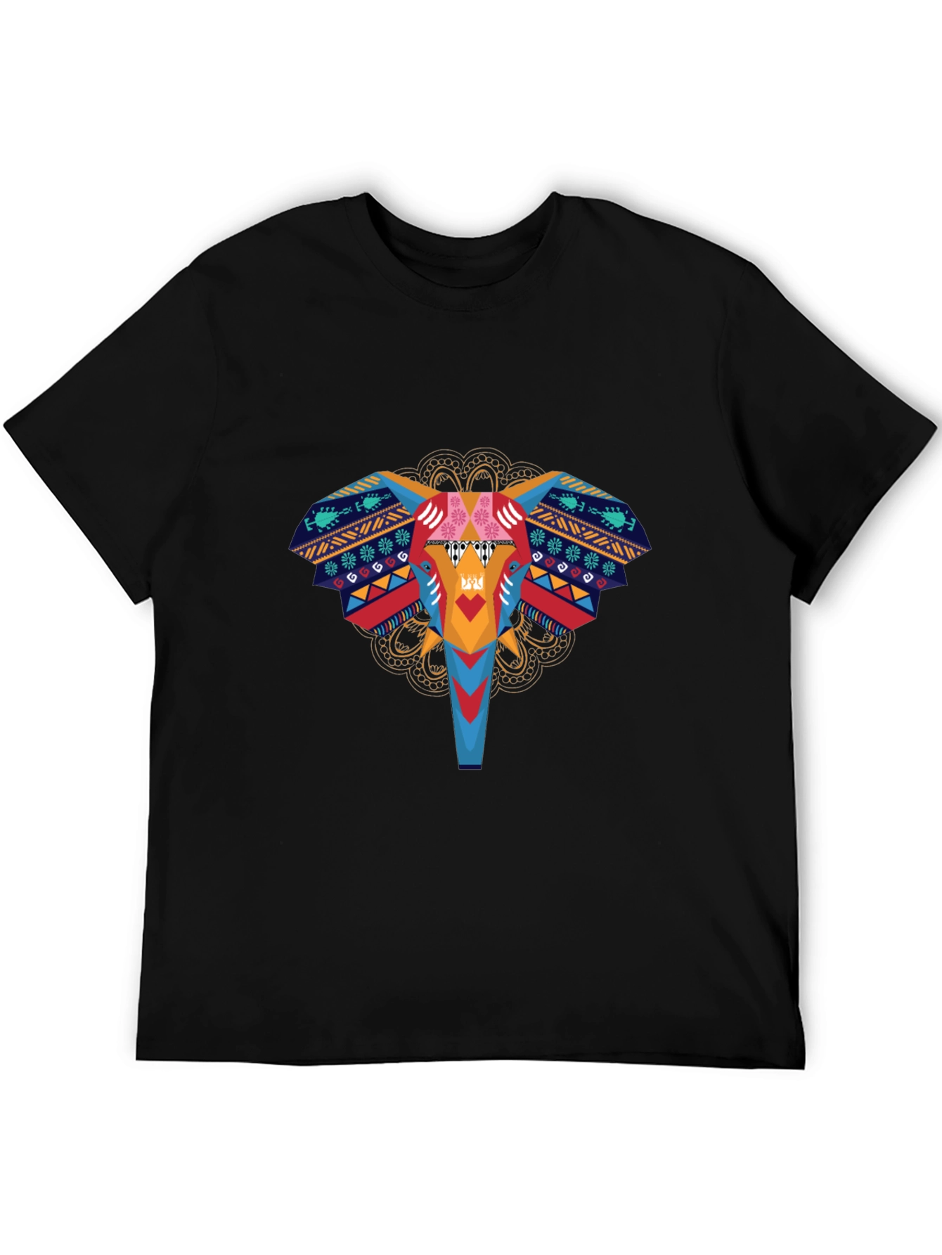 Elephant Graphic Print T-Shirt