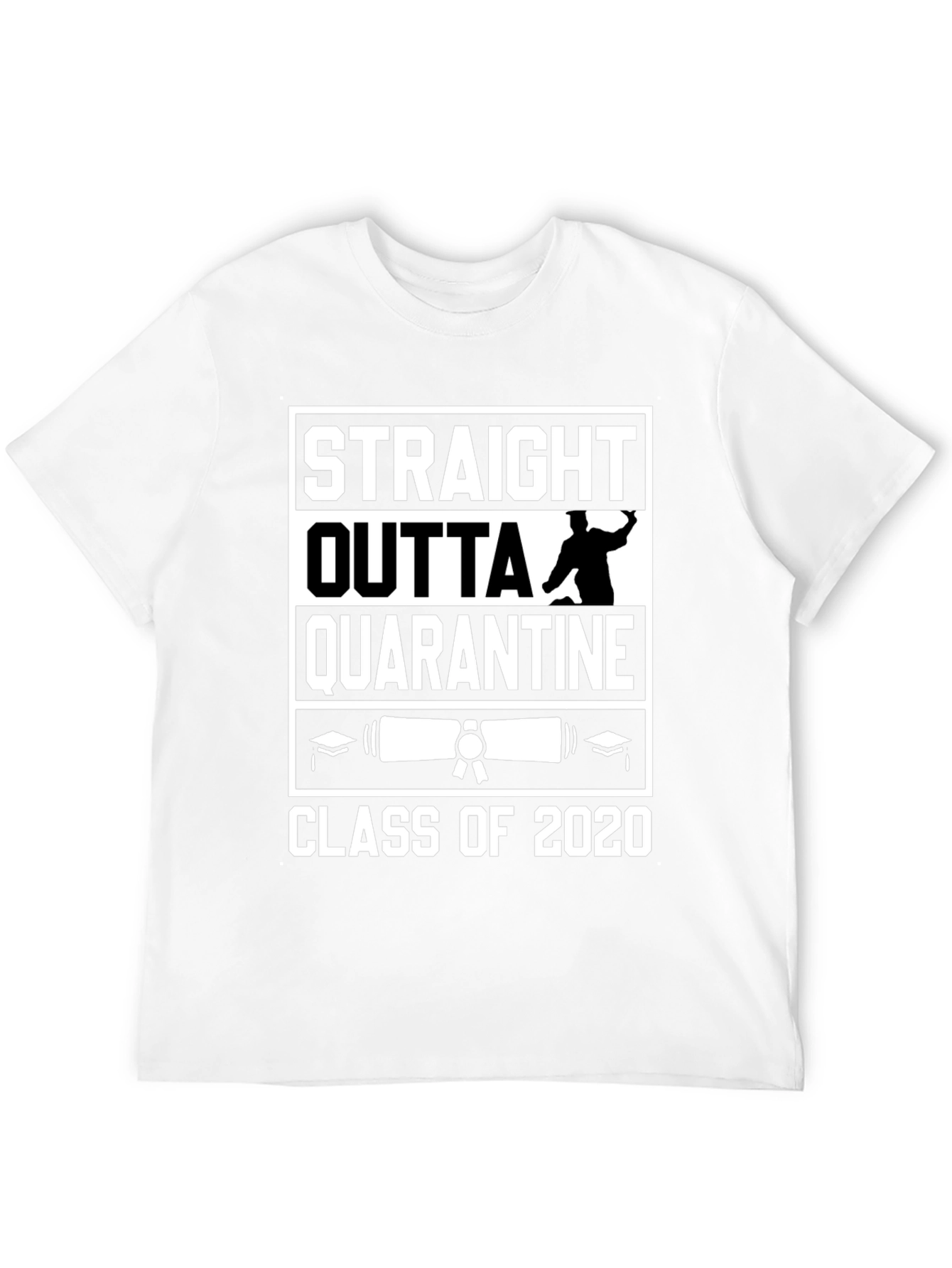 Straight Outta Quarantine Class of 2020 T-Shirt