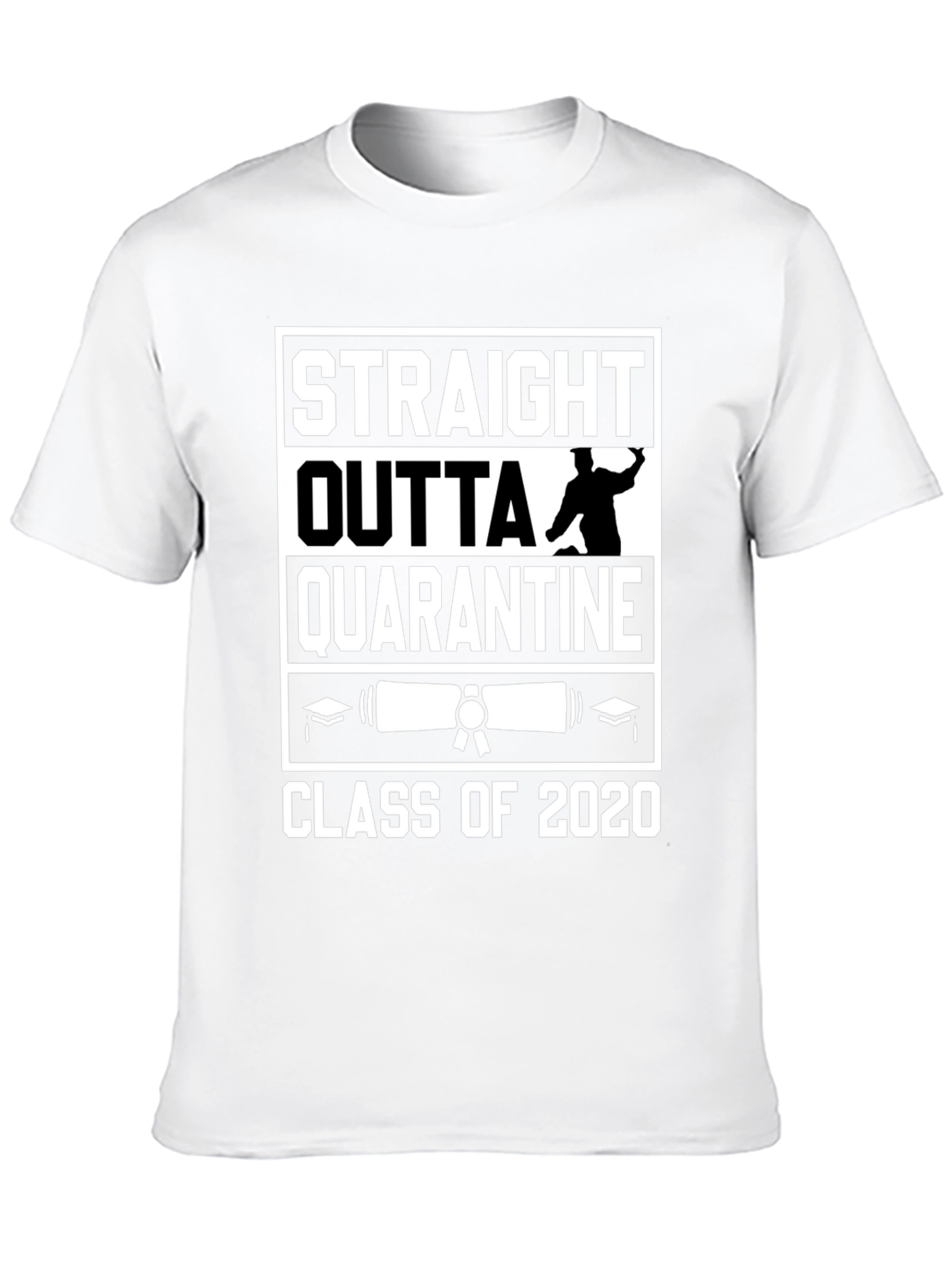 Straight Outta Quarantine Class of 2020 T-Shirt