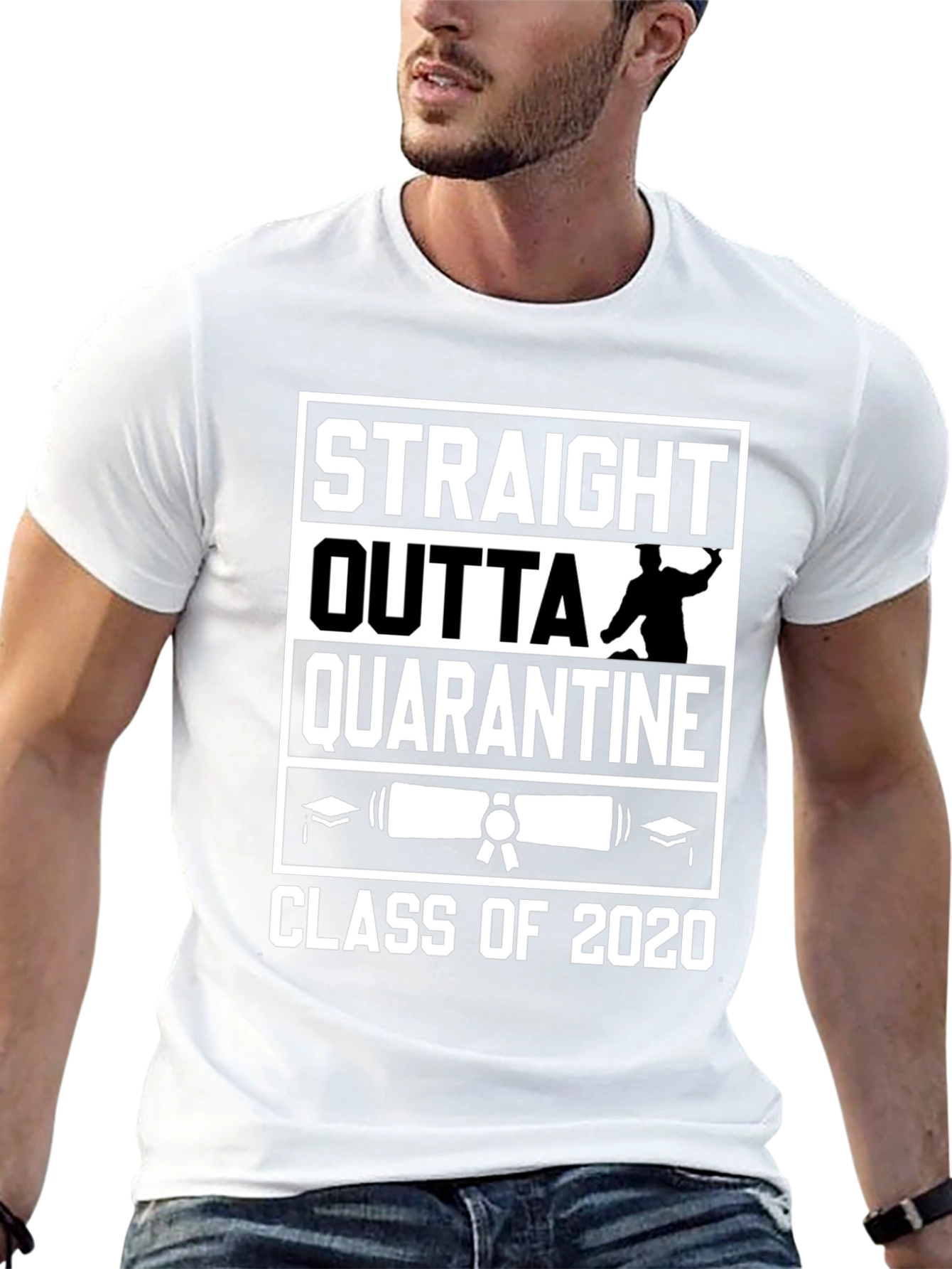 Straight Outta Quarantine Class of 2020 T-Shirt