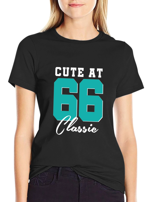 Cute at 66 Classic T-Shirt - Birthday Gift