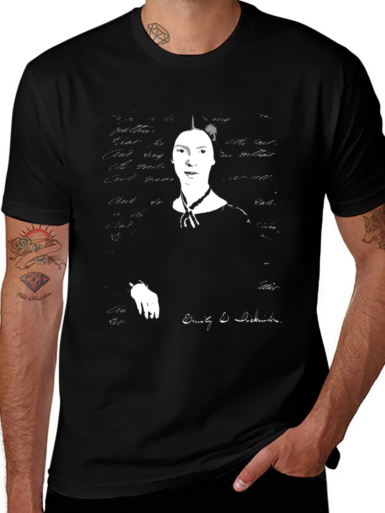 Emily Dickinson T-Shirt - Literary Fashion