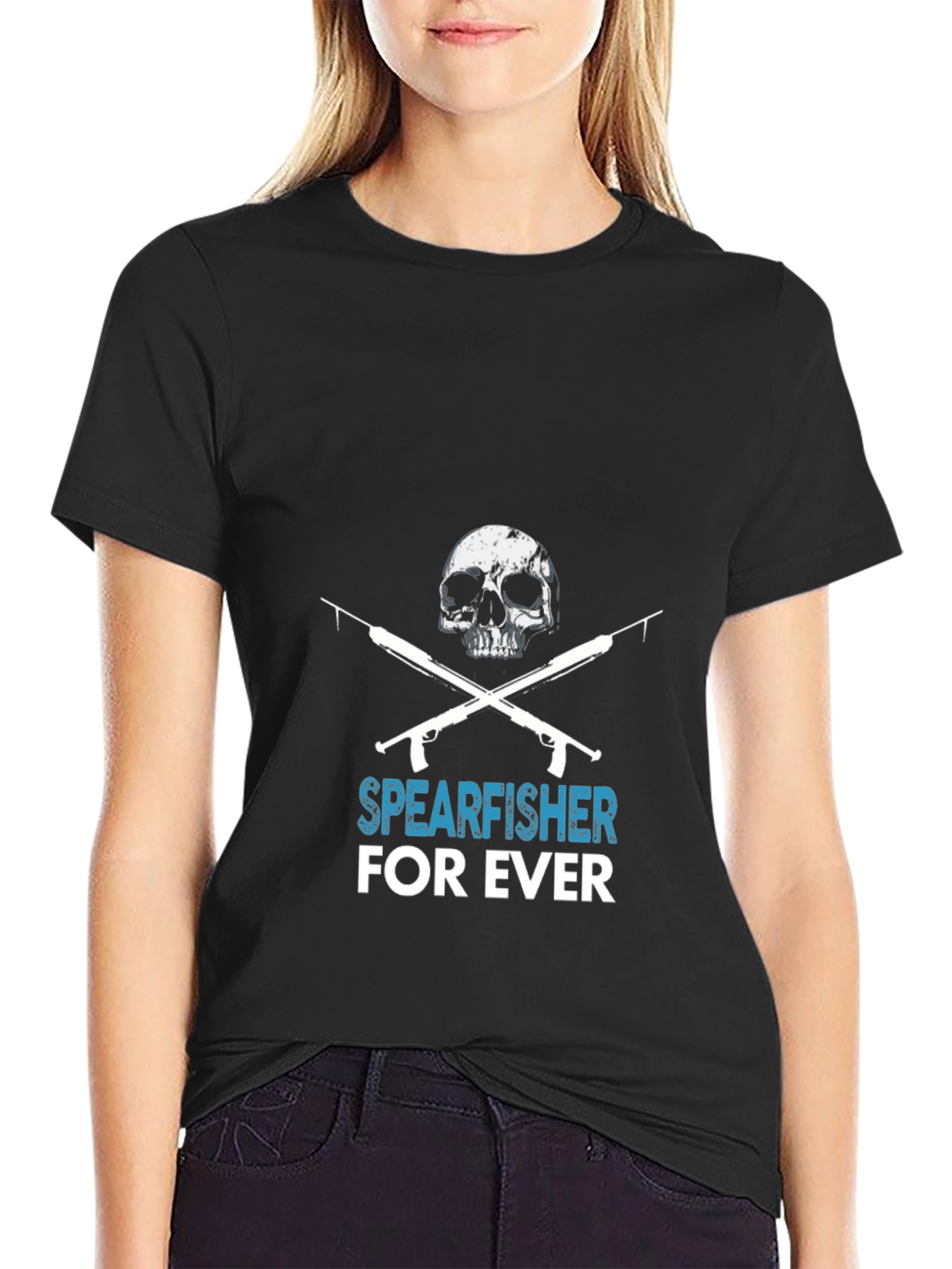 Spearfisher Forever Graphic Tee - Black