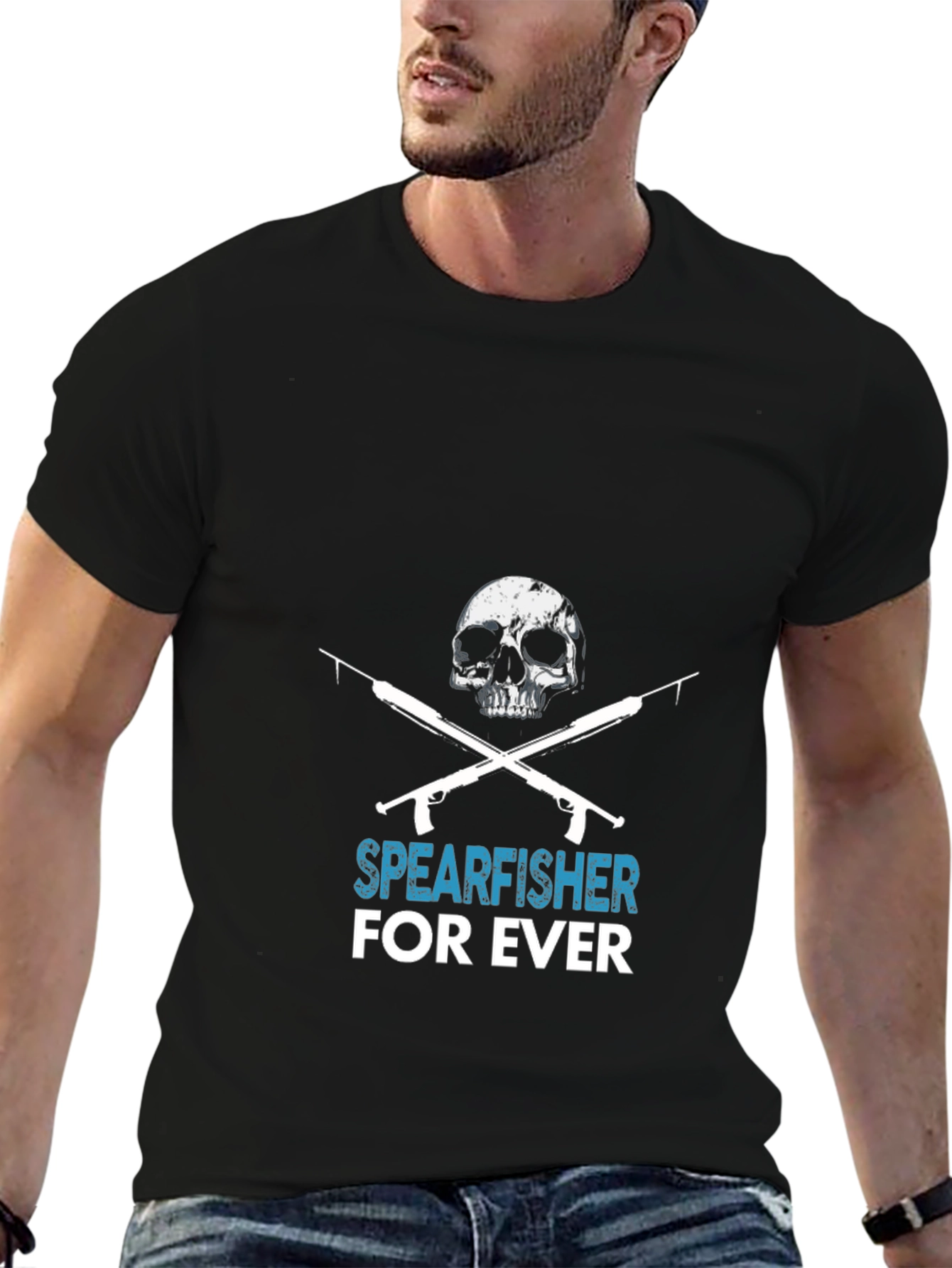 Spearfisher Forever Graphic Tee - Black