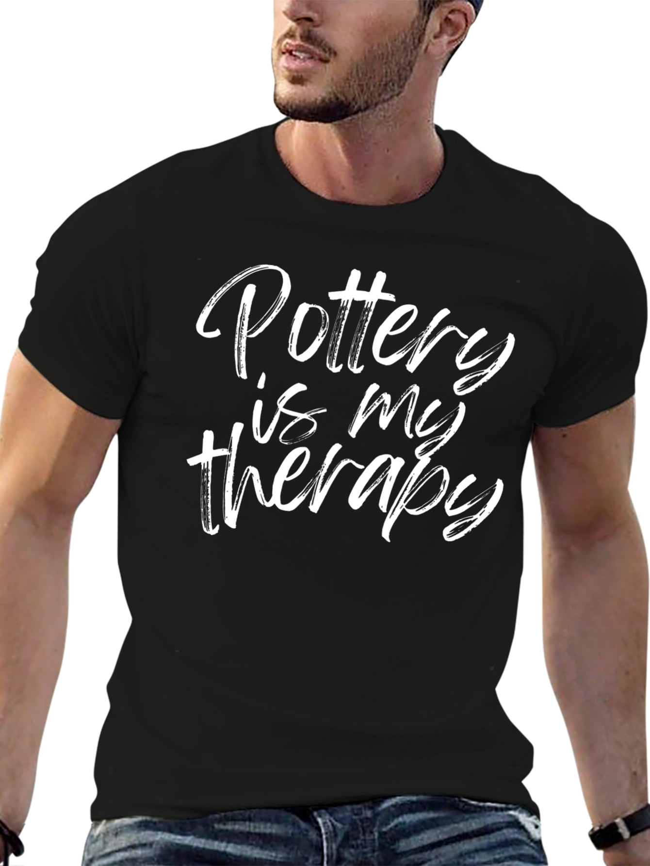 Pottery is My Therapy Graphic Tee