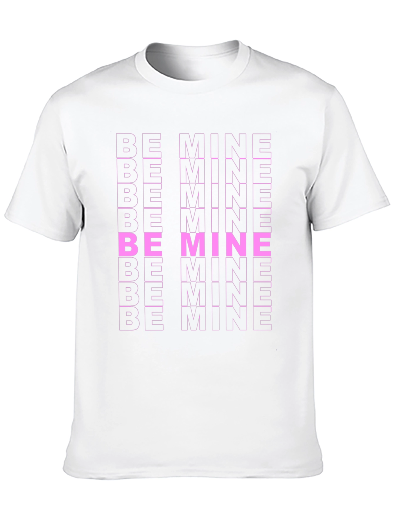 Be Mine Graphic T-Shirt - Bold Valentines Day Tee