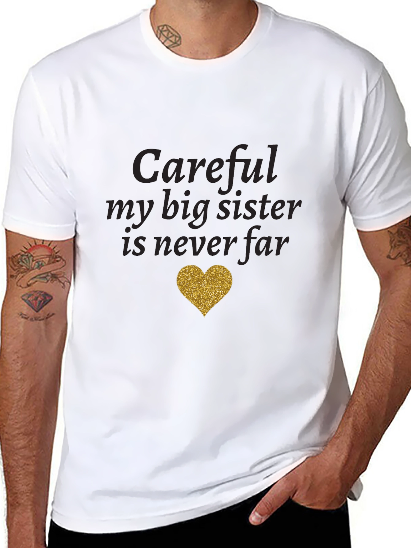 Careful Big Sister Tee