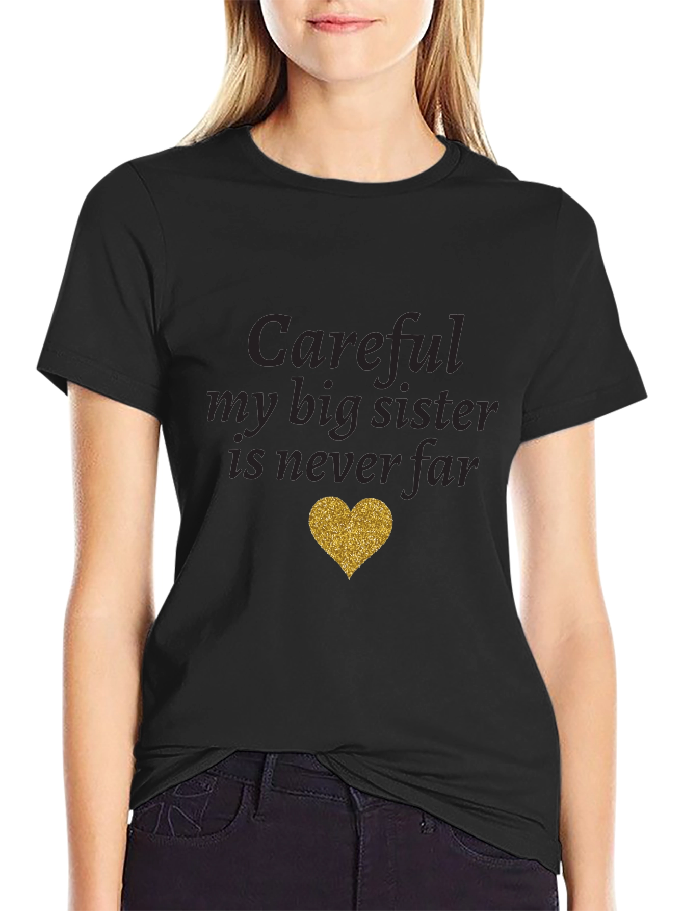 Careful Big Sister Tee