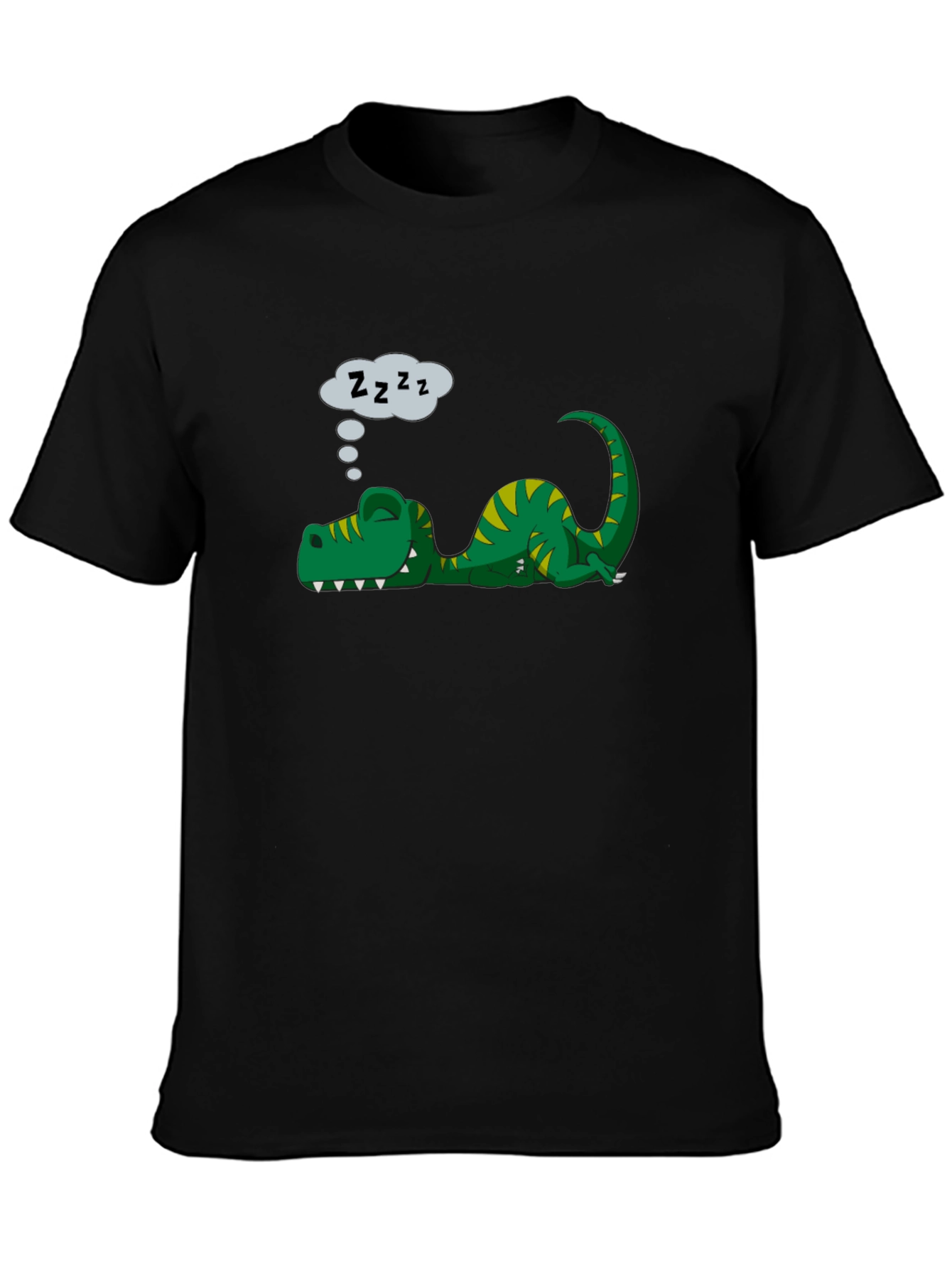 Sleeping Dinosaur T-Shirt - Funny Dino Tee