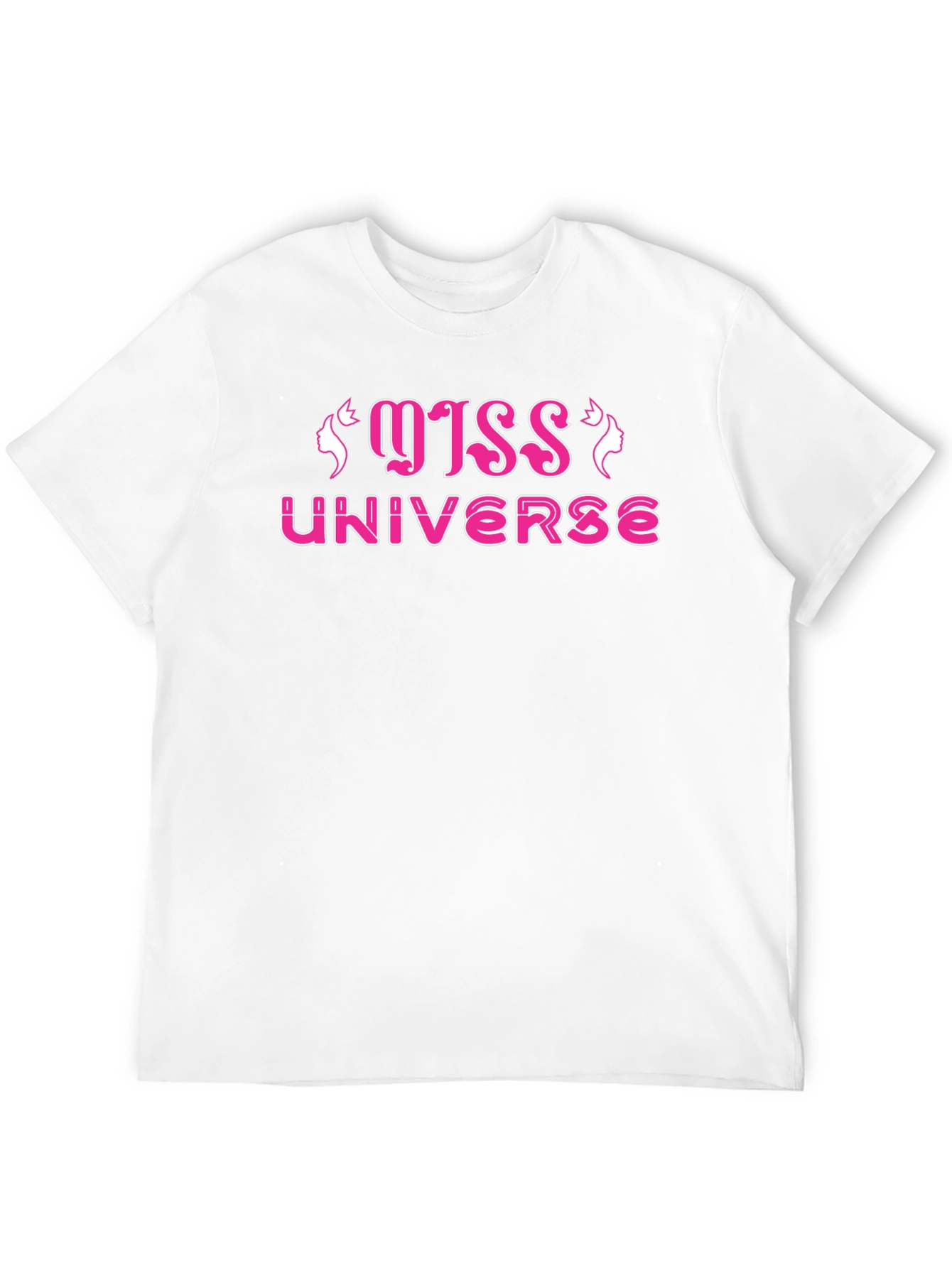 Miss Universe T-Shirt - Stylish Pink Design